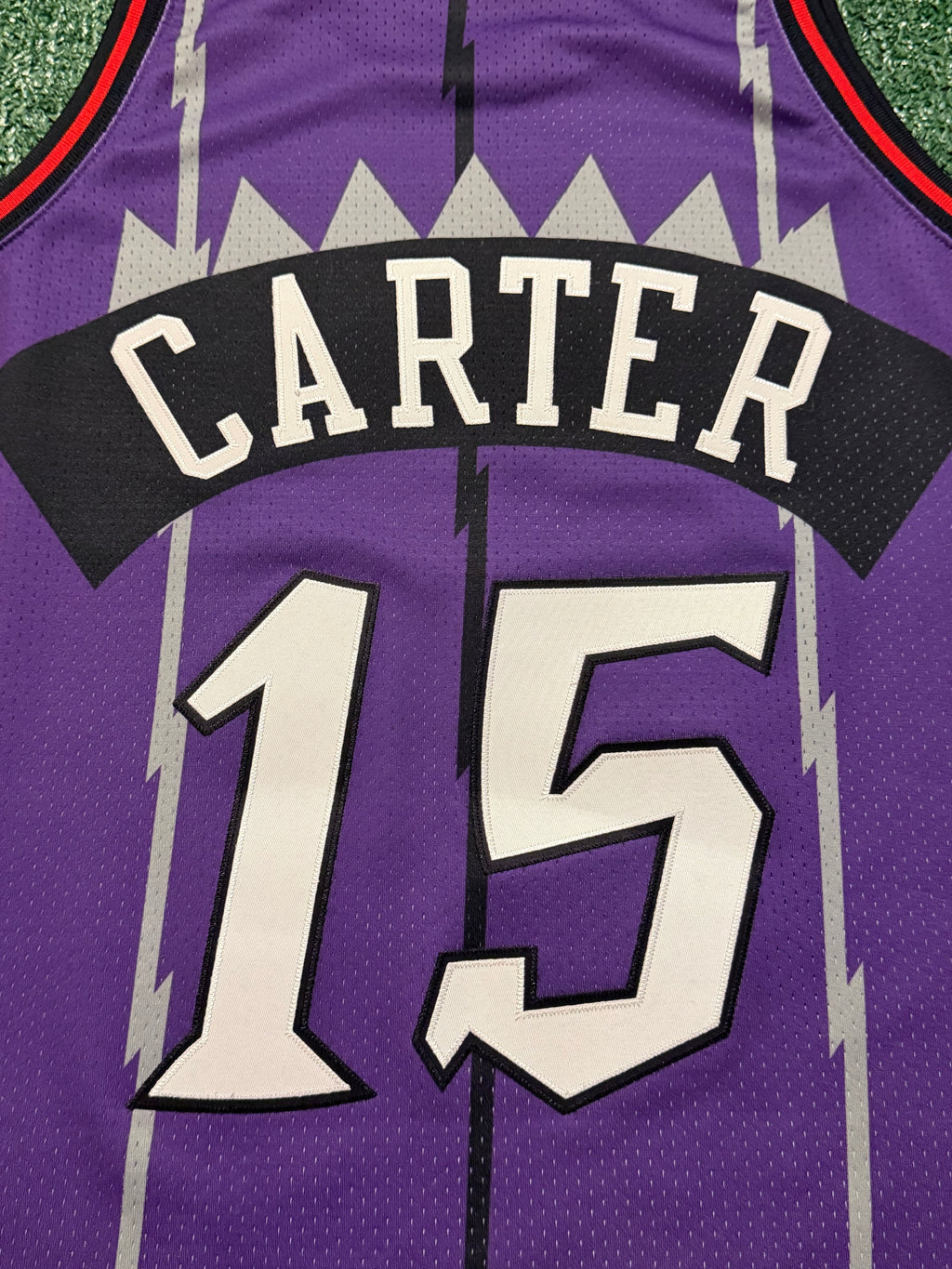 Vince Carter Toronto Raptors Jersey #15 Mitchell & Ness Authentic Purple Size 44 (L) NBA