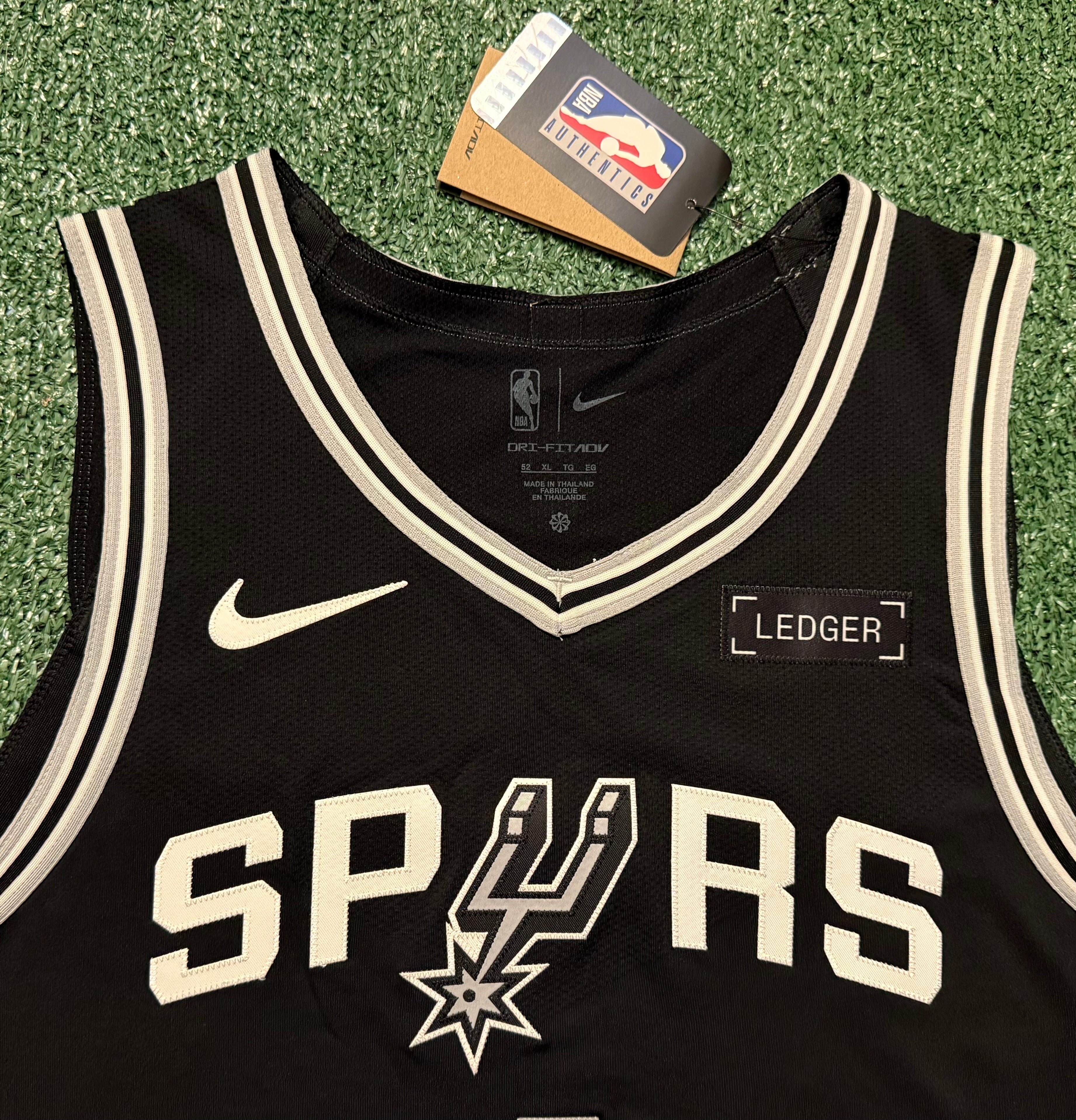 Victor Wembanyama San Antonio Spurs Jersey #1 Nike ADV Authentic White Size 52 (XL) NBA