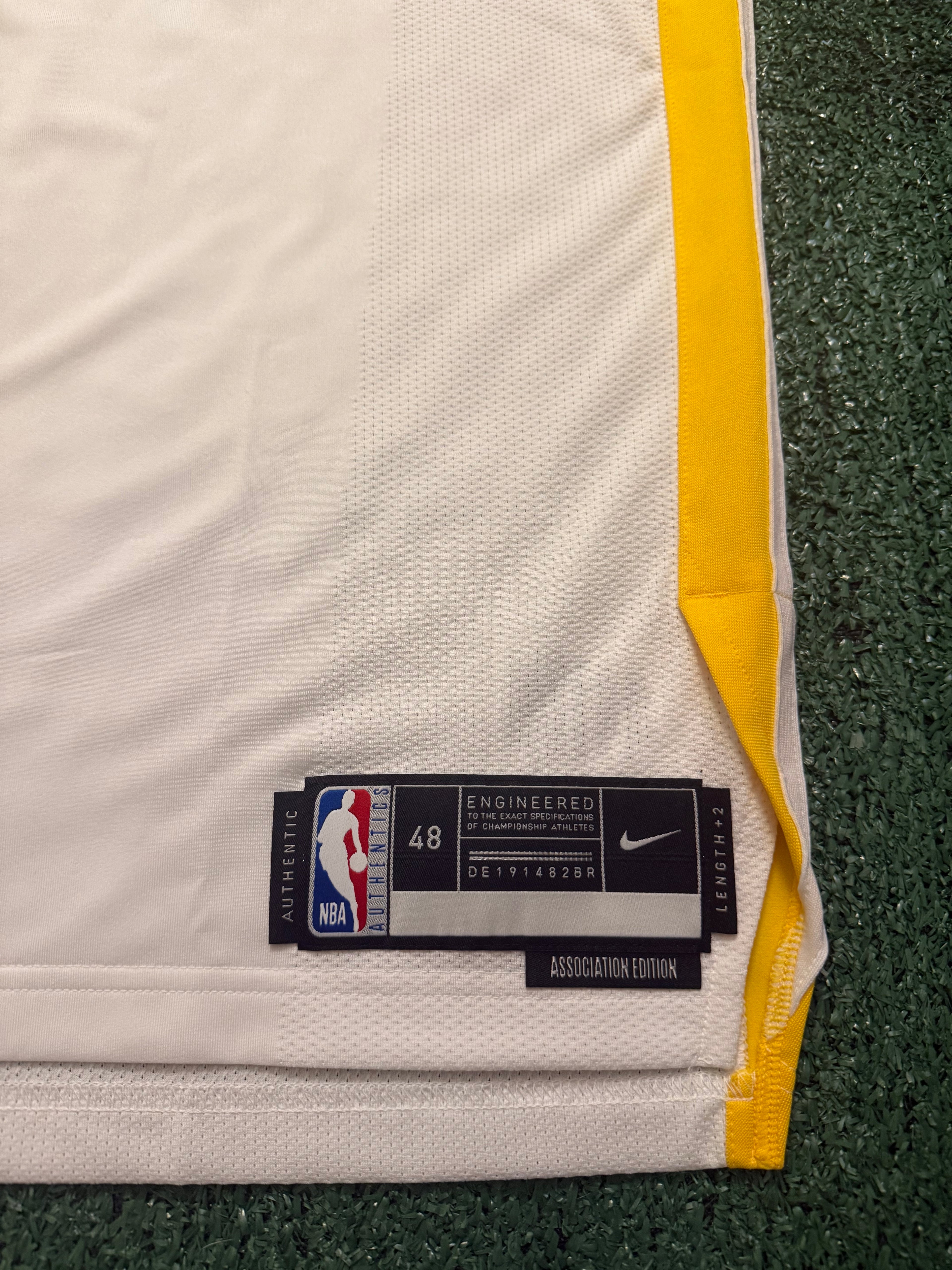 Steph Curry Golden State Warriors Jersey #30 Nike ADV Authentic White Size 48 (L) NBA