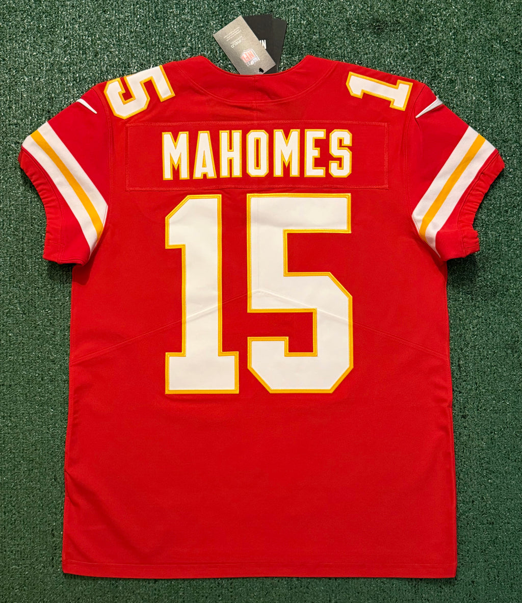 Patrick Mahomes Kansas City Chiefs Jersey #15 Nike Vapor Elite Red Size 44 (L) NFL