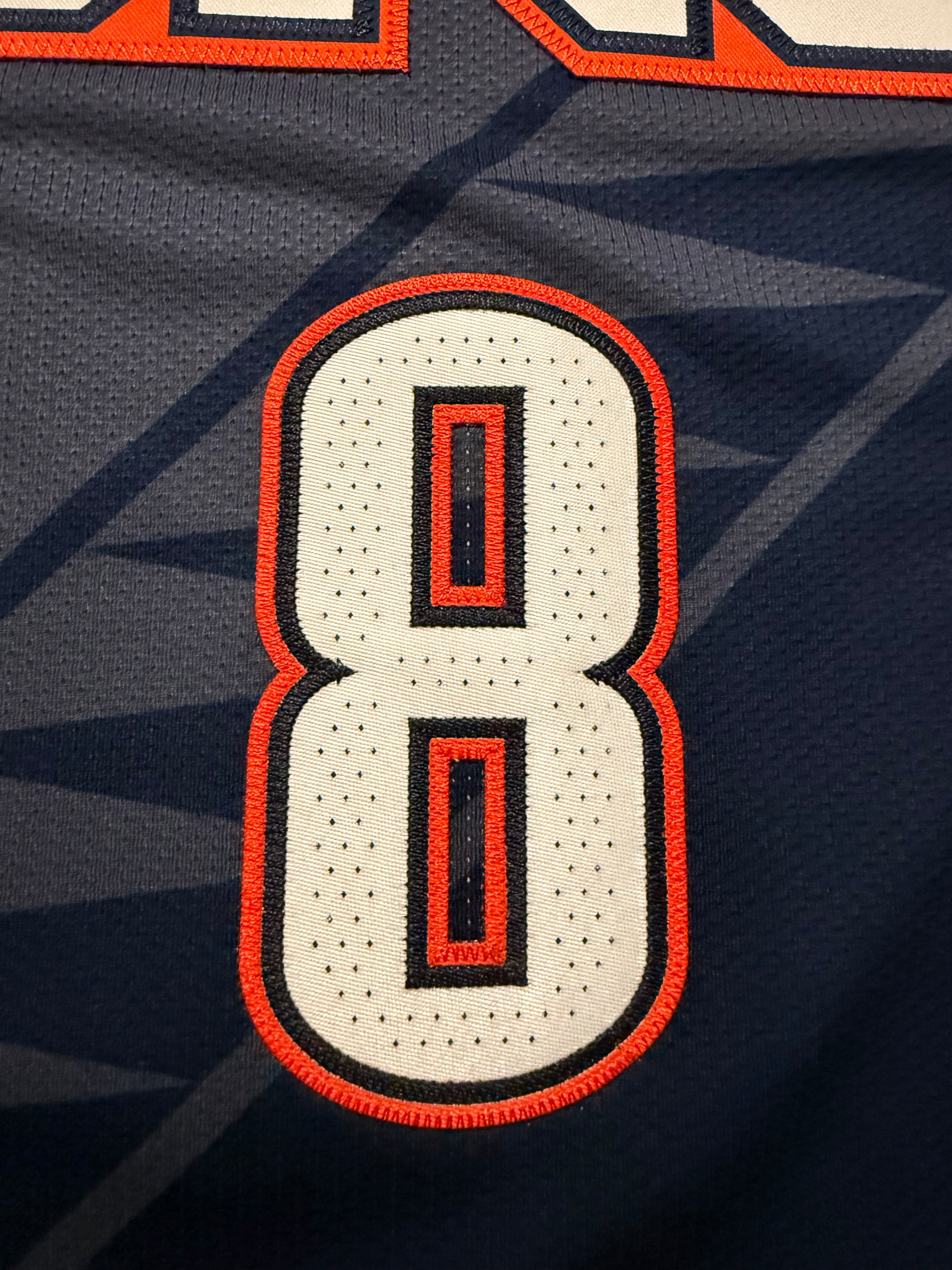 Jalen Williams Oklahoma City Thunder Jersey #8 Nike ADV Authentic Blue Size 44 (M) NBA