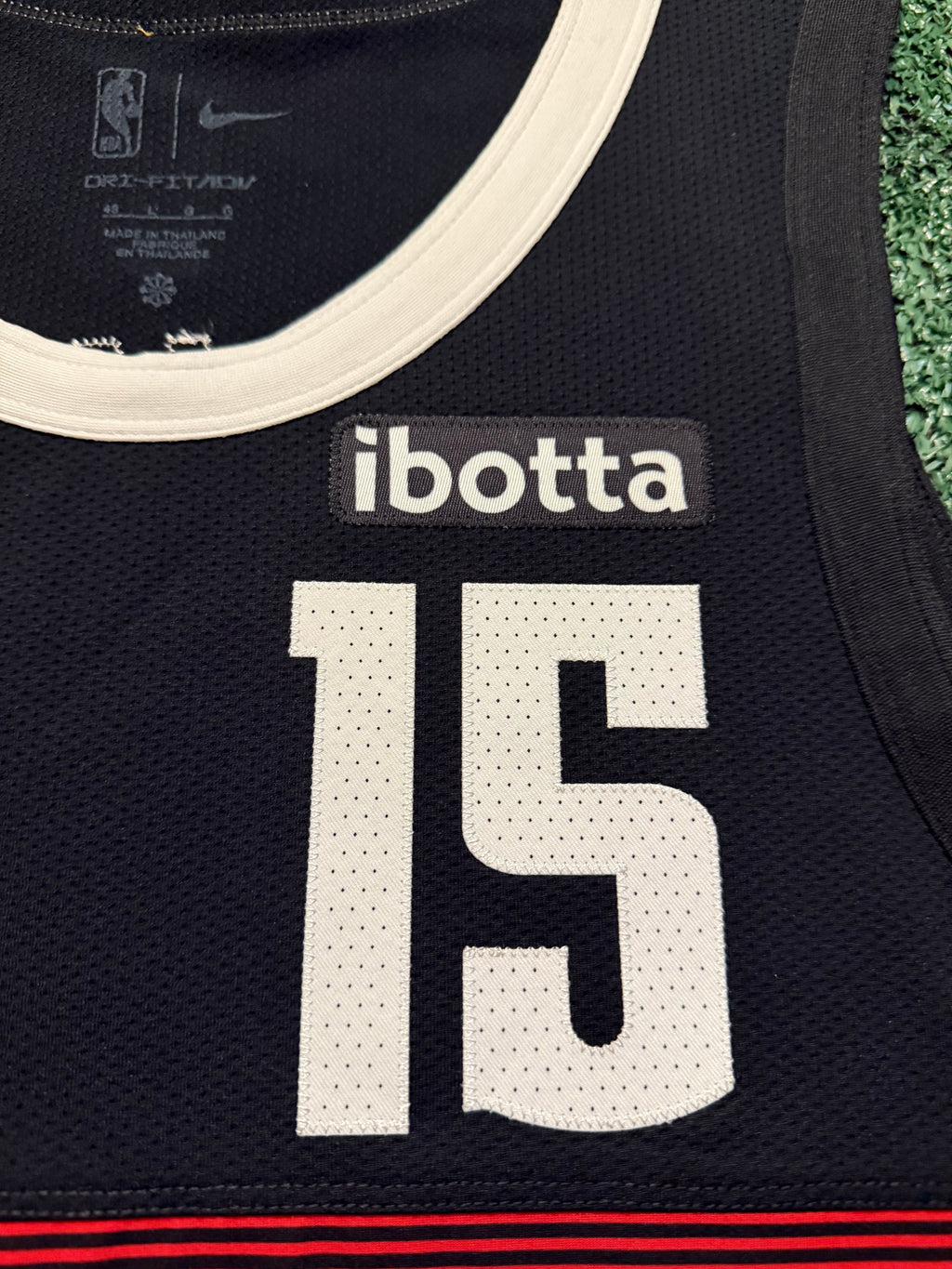 Nikola Jokic Denver Nuggets Jersey #15 Nike ADV Authentic Black Size 48 (L) NBA