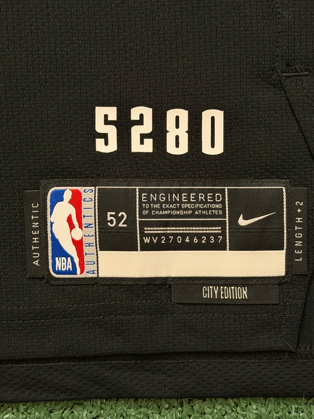 Jamal Murray Denver Nuggets Jersey #27 Nike ADV Authentic Black Size 52 (XL) NBA