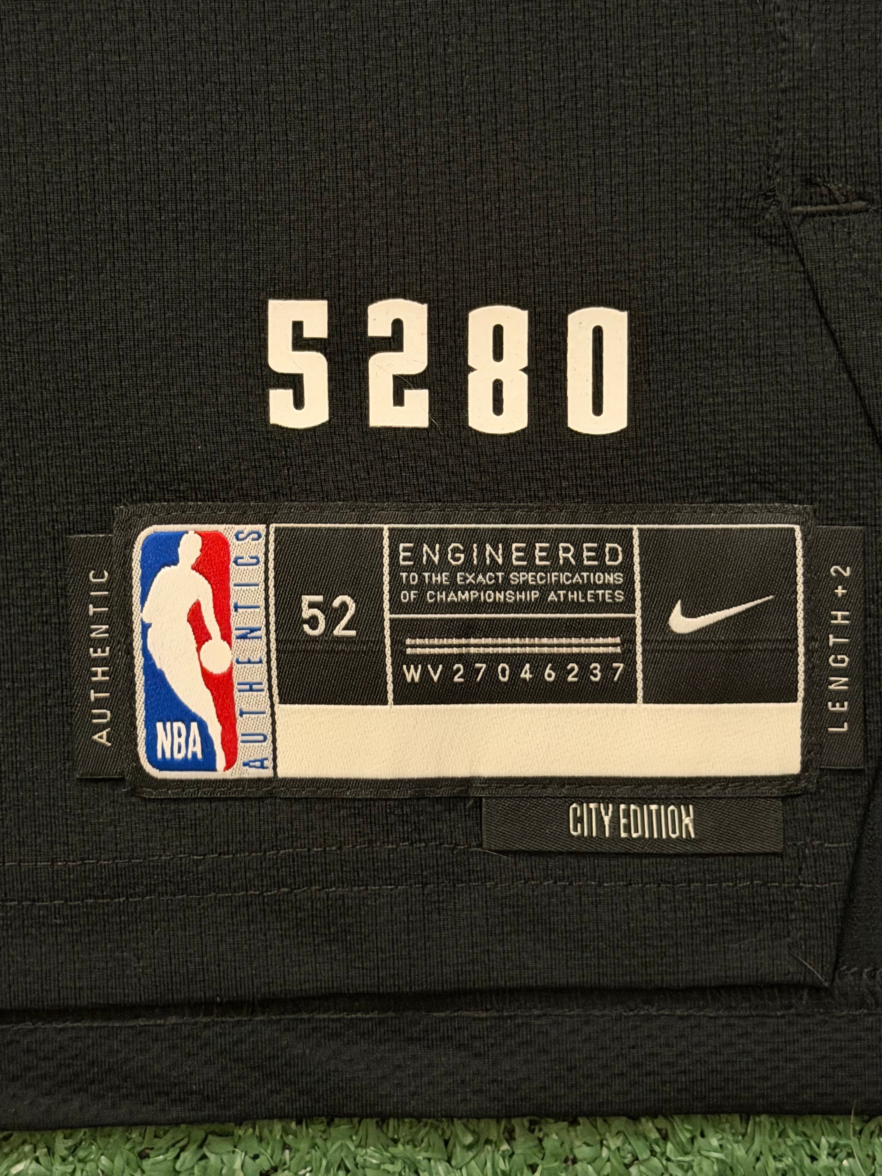 Jamal Murray Denver Nuggets Jersey #27 Nike ADV Authentic Black Size 52 (XL) NBA