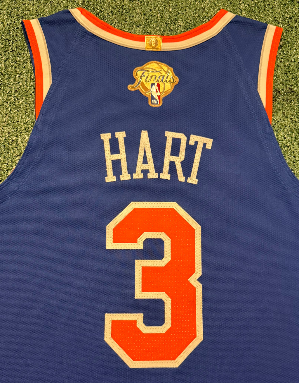 Josh Hart New York Knicks Jersey #3 Nike ADV Authentic Blue Size 44 (M) NBA