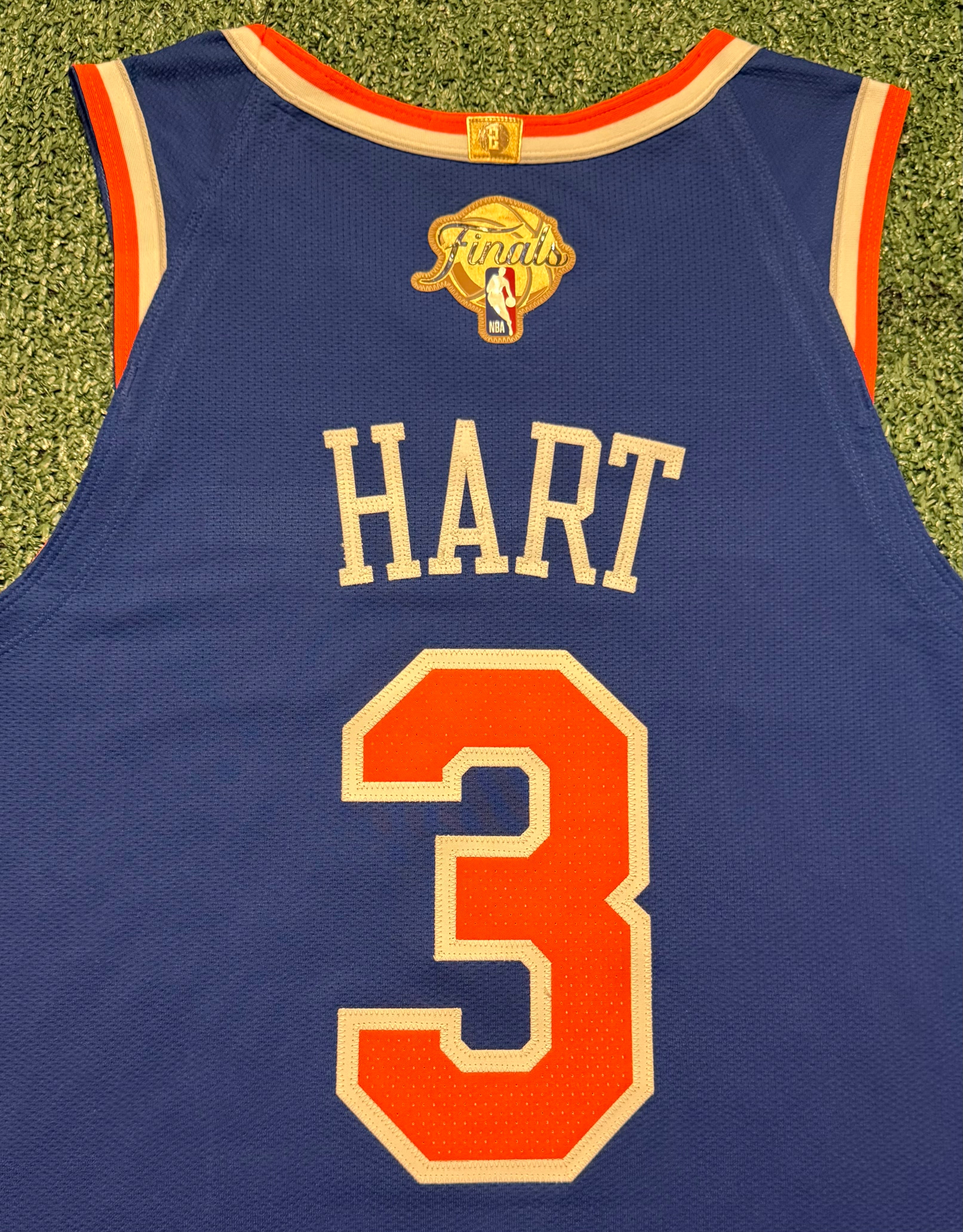 Josh Hart New York Knicks Jersey #3 Nike ADV Authentic Blue Size 44 (M) NBA
