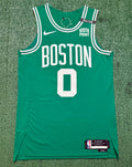 Jayson Tatum Boston Celtics Jersey #0 Nike ADV Authentic Green Size 44 (M) NBA