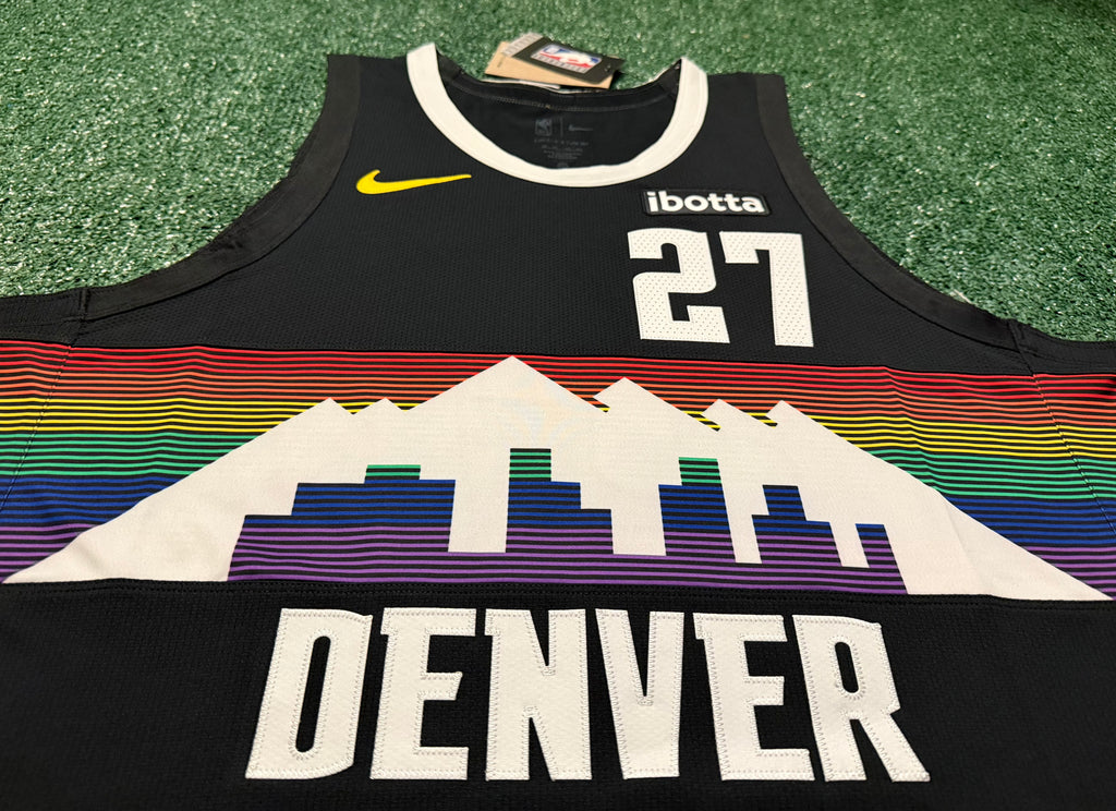 Jamal Murray Denver Nuggets Jersey #27 Nike ADV Authentic Black Size 52 (XL) NBA