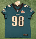 Jalen Carter Philadelphia Eagles Jersey #98 Nike Vapor FUSE Elite green Size 44 (Large) NFL