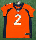 Pat Surtain II Denver Broncos Jersey #2 Nike Vapor Elite Orange Size 48 (XL) NFL