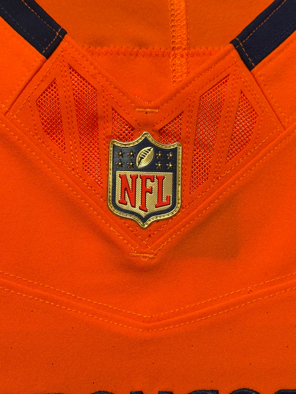 Pat Surtain II Denver Broncos Jersey #2 Nike Vapor Fuse Elite Orange Size 44 (L) NFL
