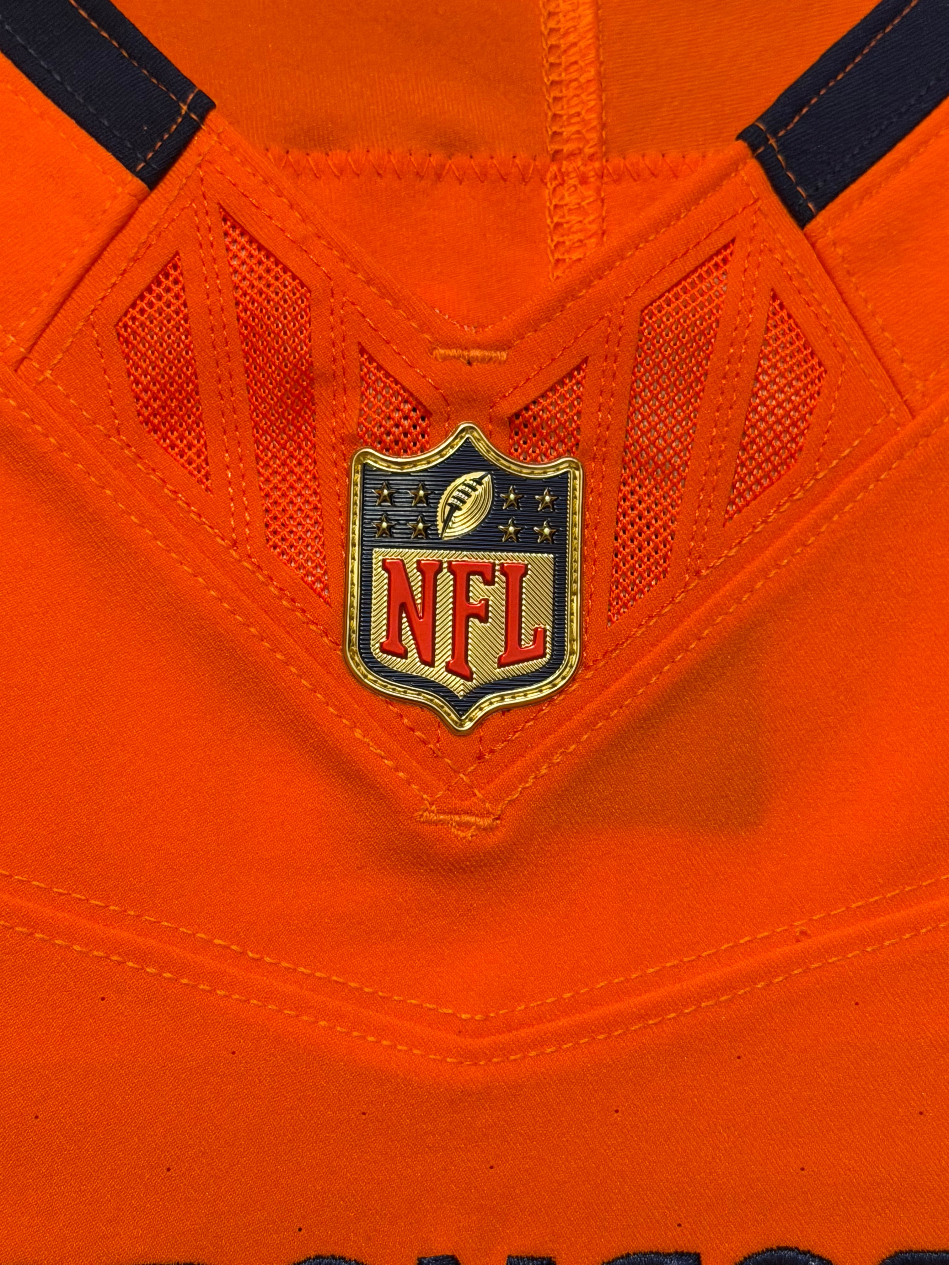 Pat Surtain II Denver Broncos Jersey #2 Nike Vapor Fuse Elite Orange Size 44 (L) NFL