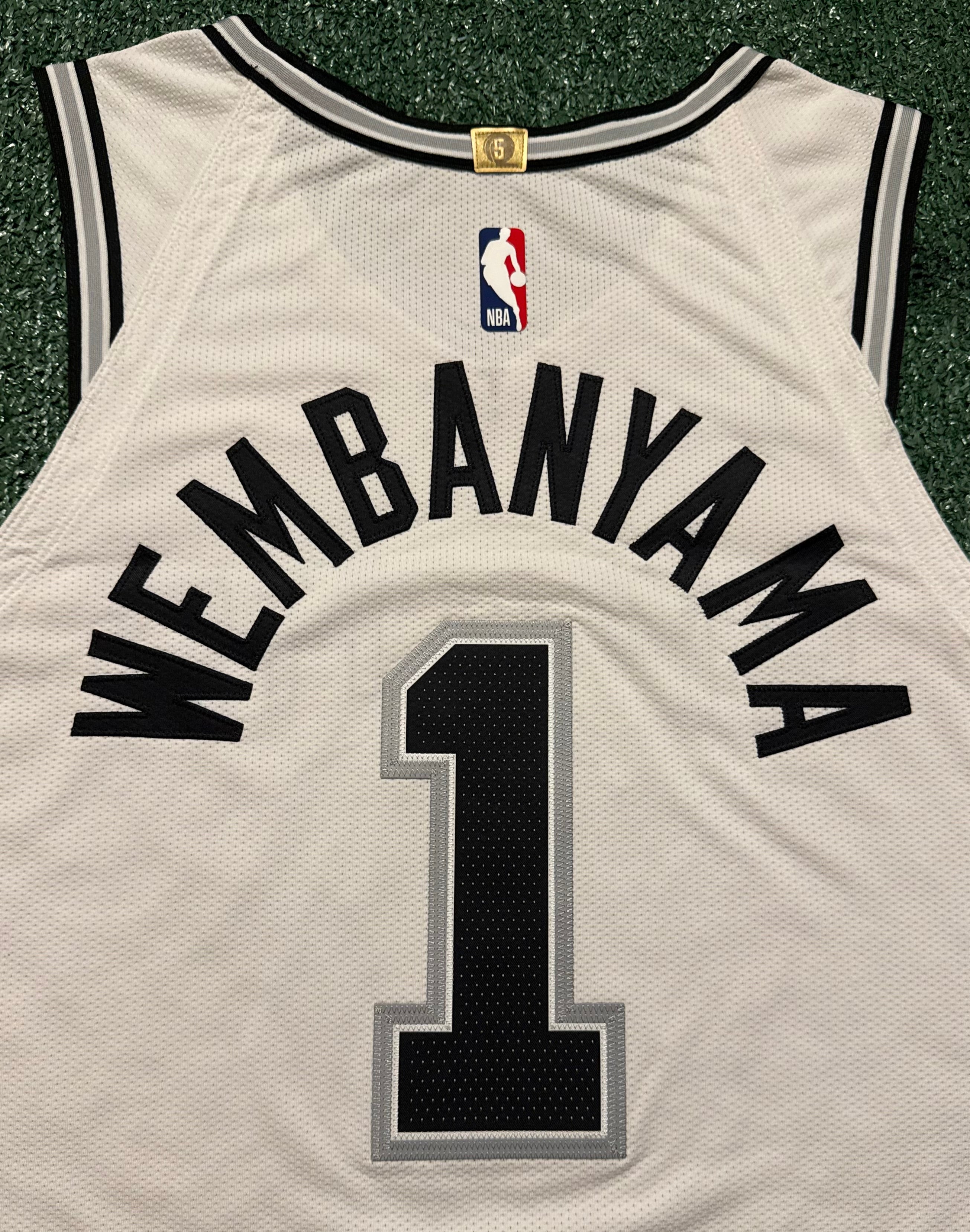 Victor Wembanyama San Antonio Spurs Jersey #1 Nike ADV Authentic White Size 48 (L) NBA