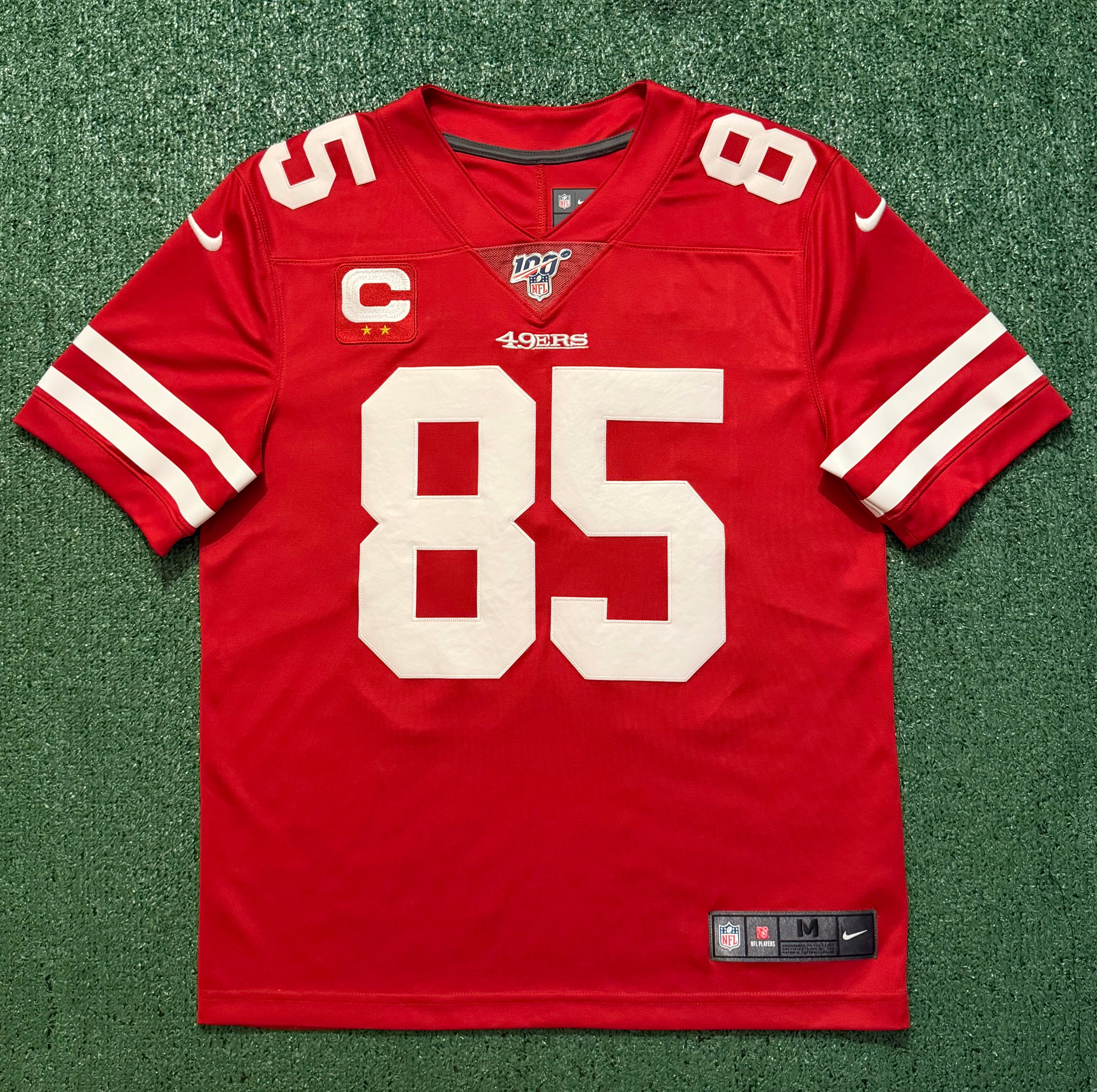 George Kittle San Francisco 49ers
Jersey #85 Nike Vapor Limited Red Size (Medium) NFL