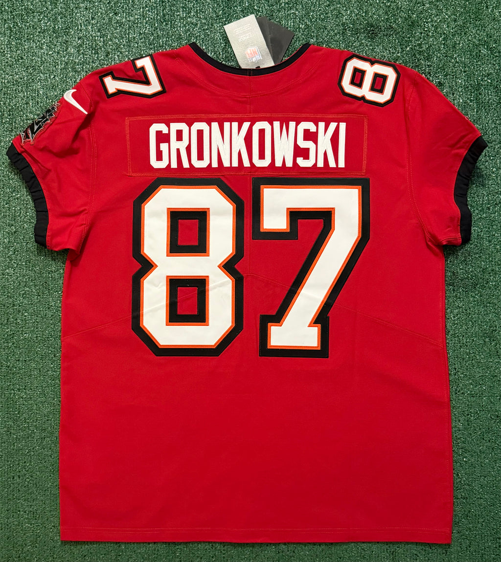 Rob Gronkowski Tampa Bay Buccaneers Jersey #87 Nike Vapor Elite red size 48 (XL) NFL
