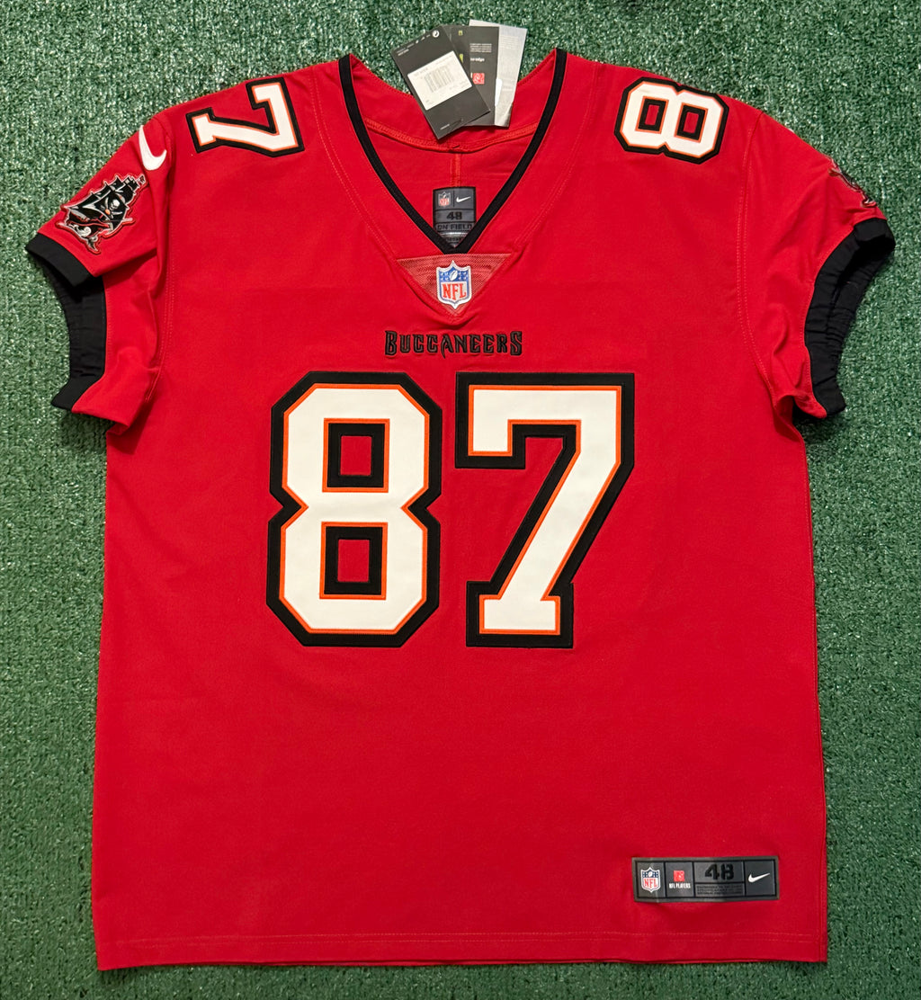 Rob Gronkowski Tampa Bay Buccaneers Jersey #87 Nike Vapor Elite red size 48 (XL) NFL
