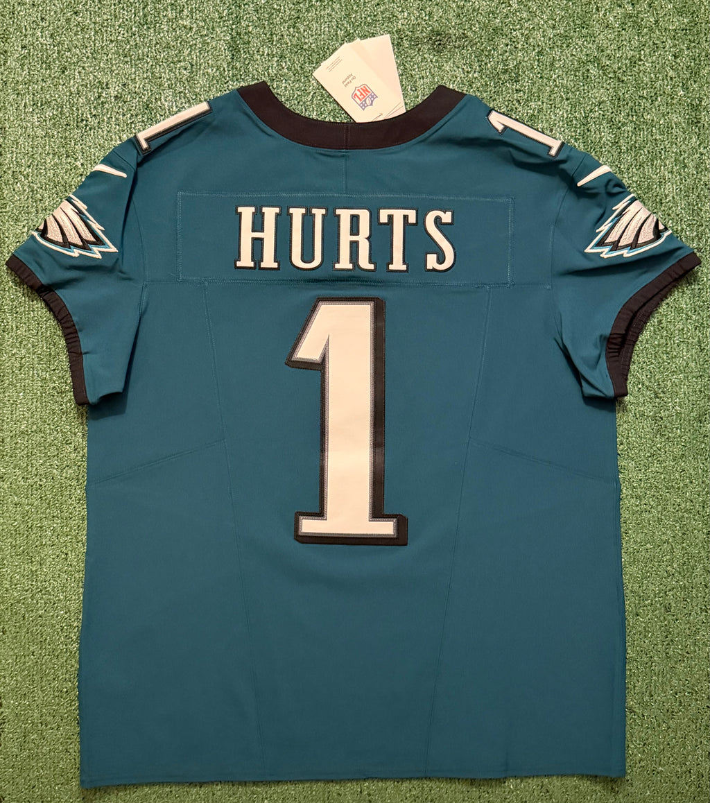 Jalen Hurts Philadelphia Eagles Jersey #1 Nike Vapor FUSE Elite Green size 48 (XL) NFL