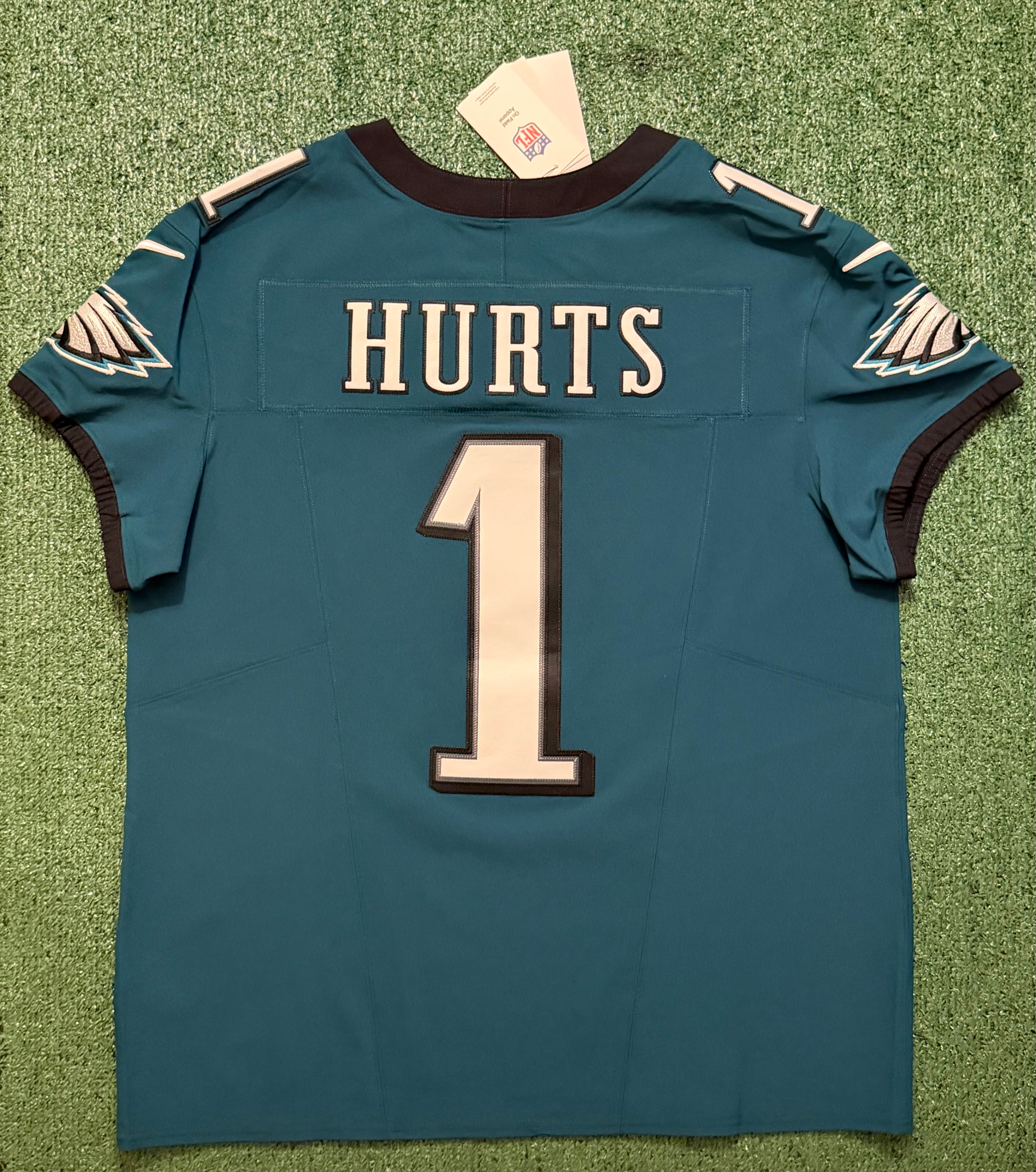 Jalen Hurts Philadelphia Eagles Jersey #1 Nike Vapor FUSE Elite Green size 48 (XL) NFL