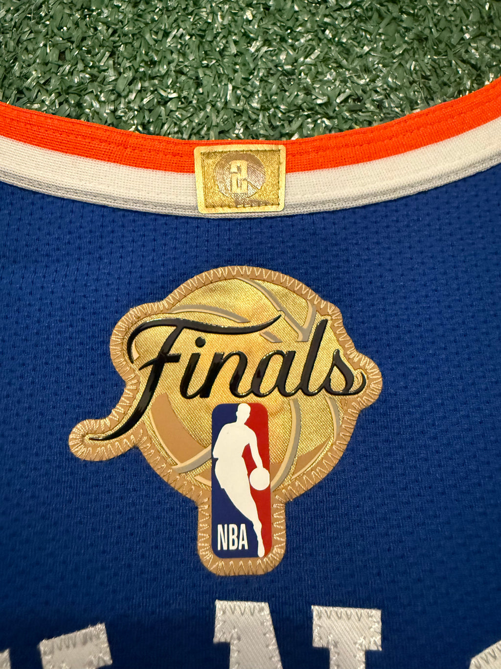 Jalen Brunson New York Knicks Jersey #11 Finals Nike ADV Authentic Blue Size 52 (XL) NBA