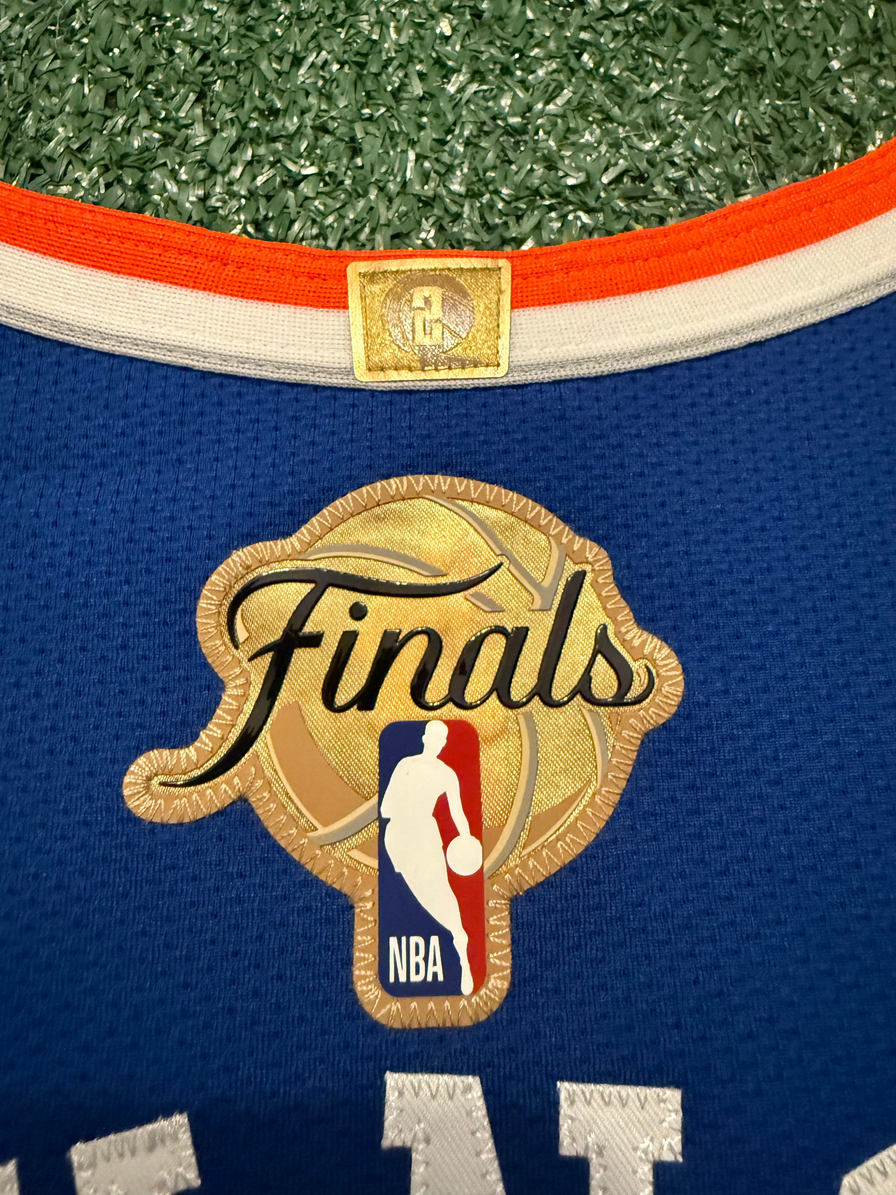 Jalen Brunson New York Knicks Jersey #11 Finals Nike ADV Authentic Blue Size 52 (XL) NBA