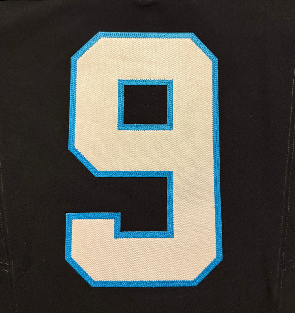 Bryce Young Carolina Panthers Jersey #9 Nike Vapor FUSE Elite Black Size 44 (Large) NFL