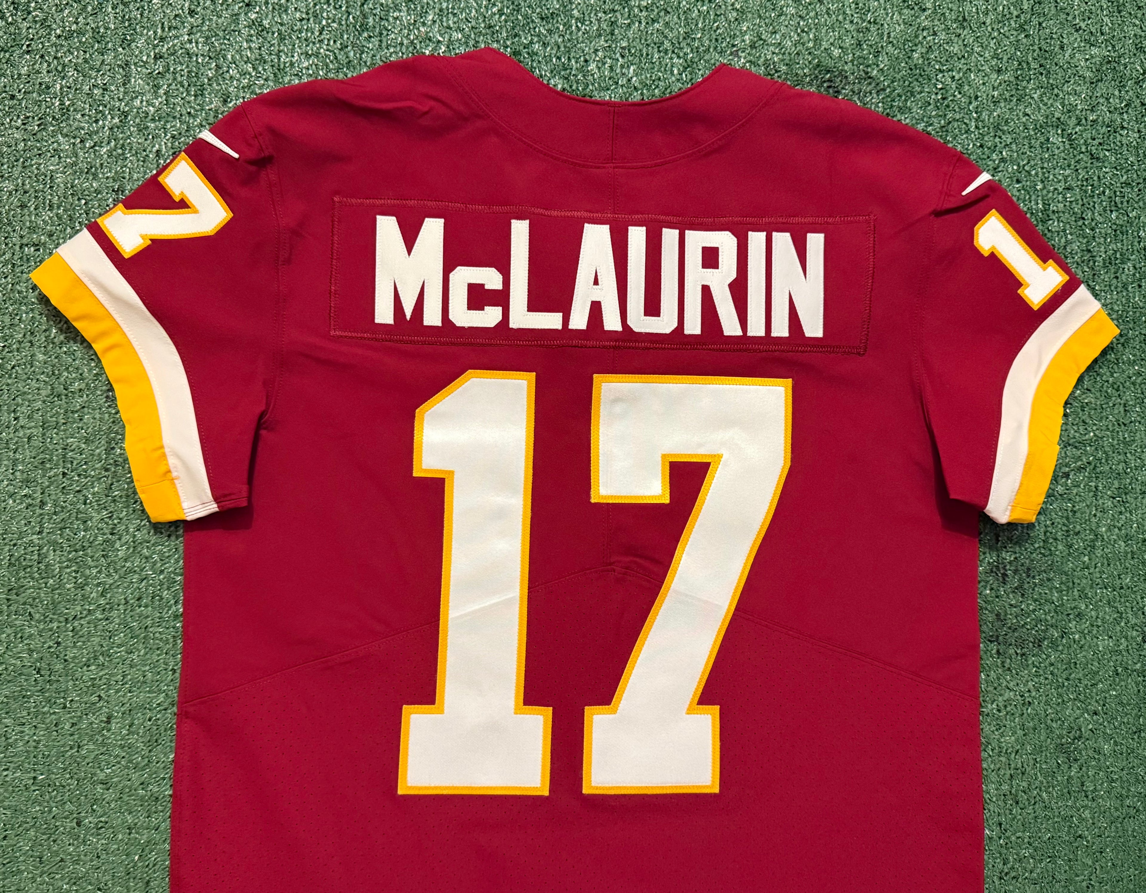 Terry McLaurin Washington Commanders Jersey #17 Nike Vapor Elite Maroon Size 44 (Large) NFL