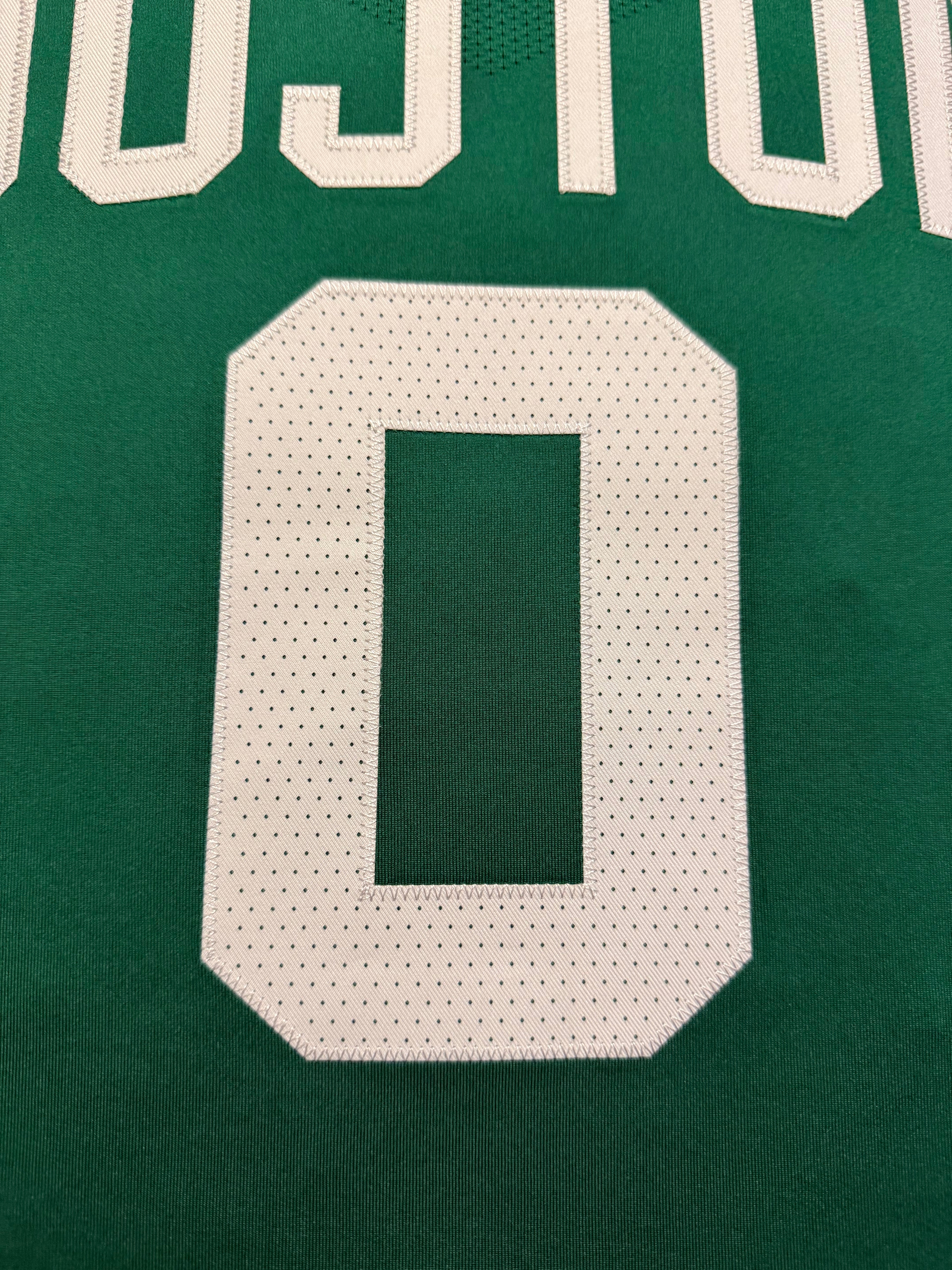 Jayson Tatum Boston Celtics Jersey #0 Nike ADV Authentic Green Size 48 (L) NBA