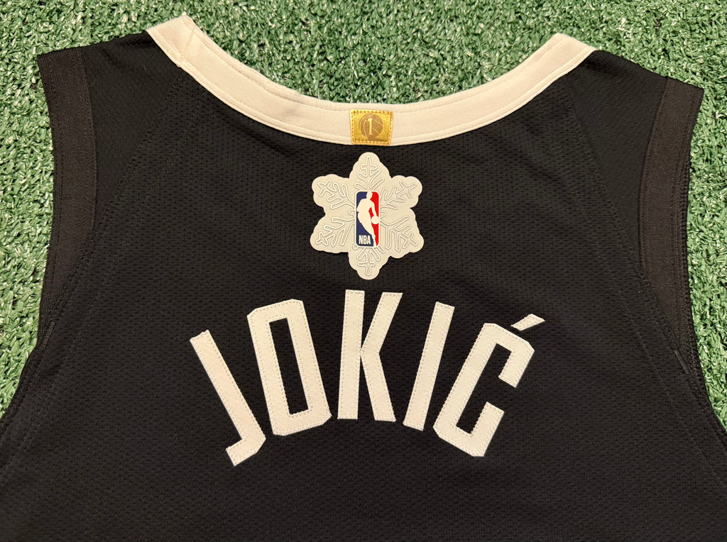 Nikola Jokic Denver Nuggets Jersey #15 Nike ADV Authentic Black Size 48 (L) NBA