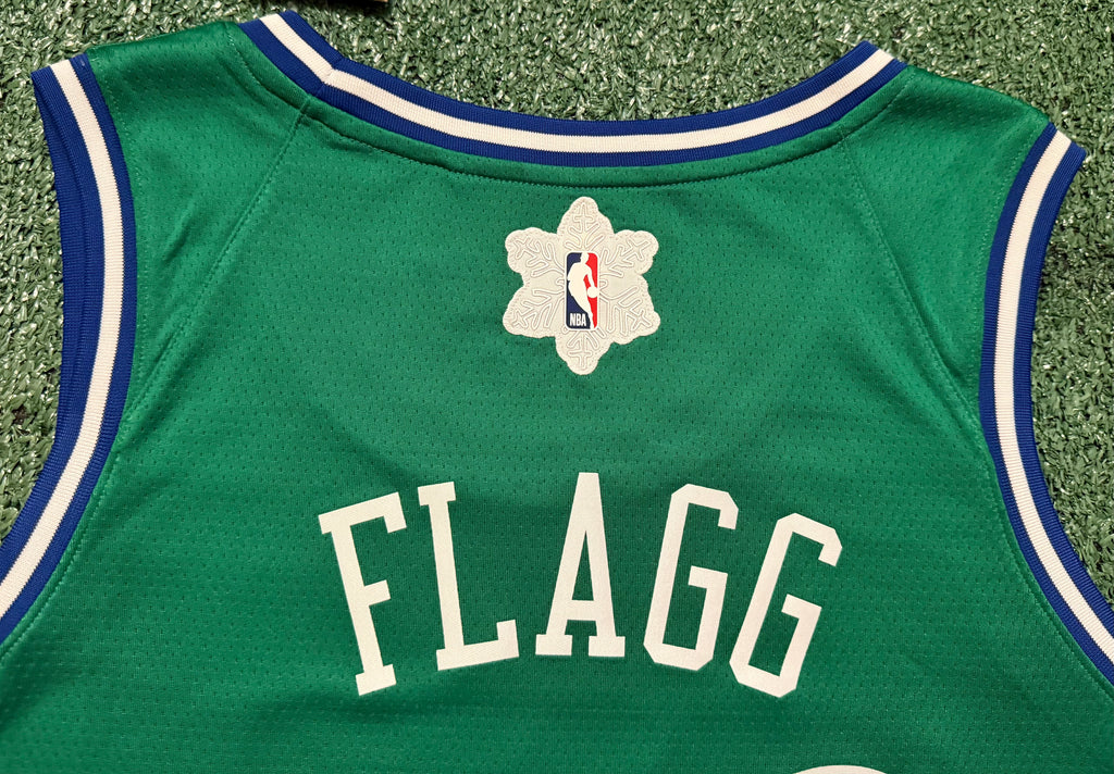 Cooper Flagg Dallas Mavericks Jersey #32 Nike Swingman Green Size 52 (XL) NBA