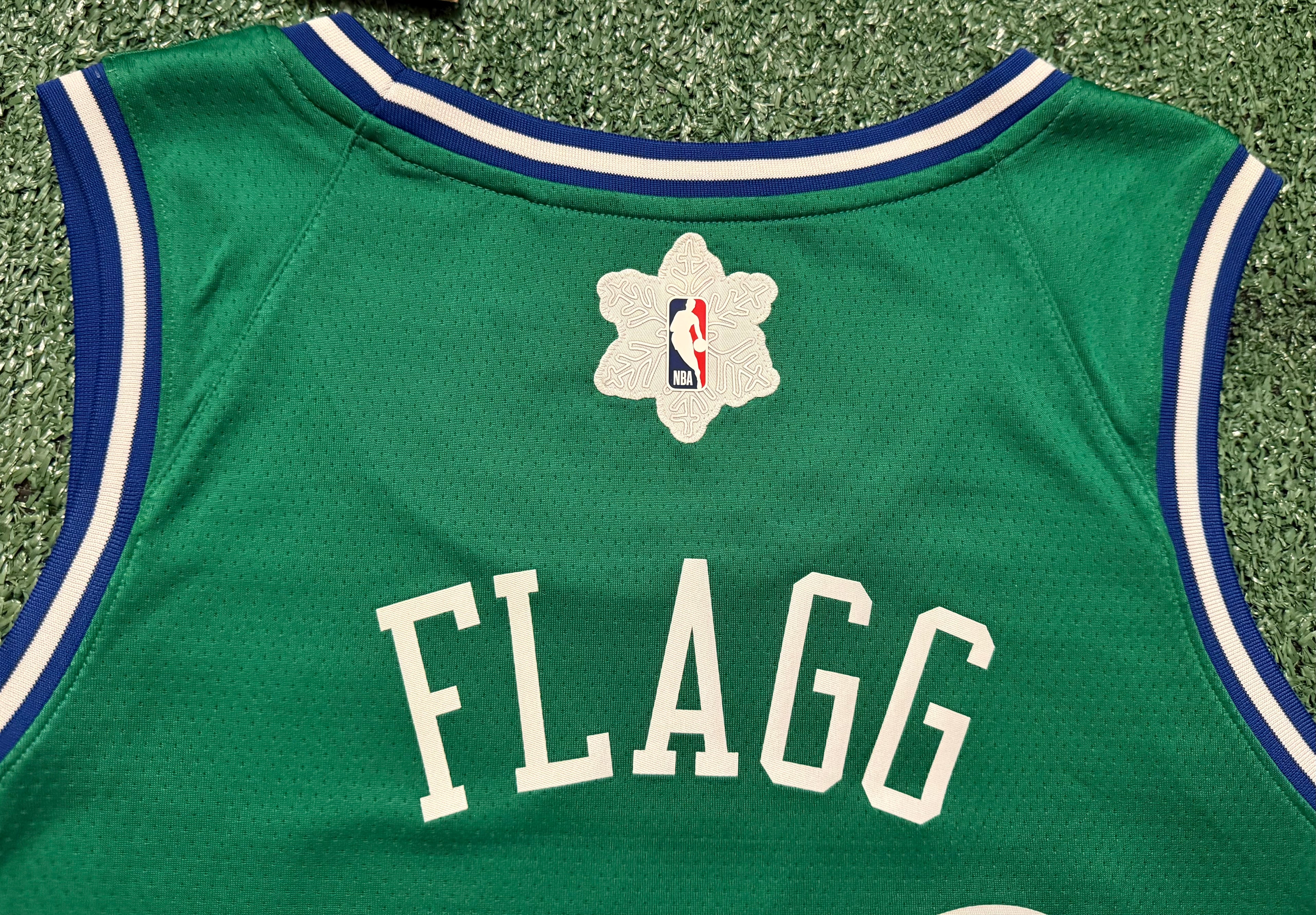 Cooper Flagg Dallas Mavericks Jersey #32 Nike Swingman Green Size 52 (XL) NBA