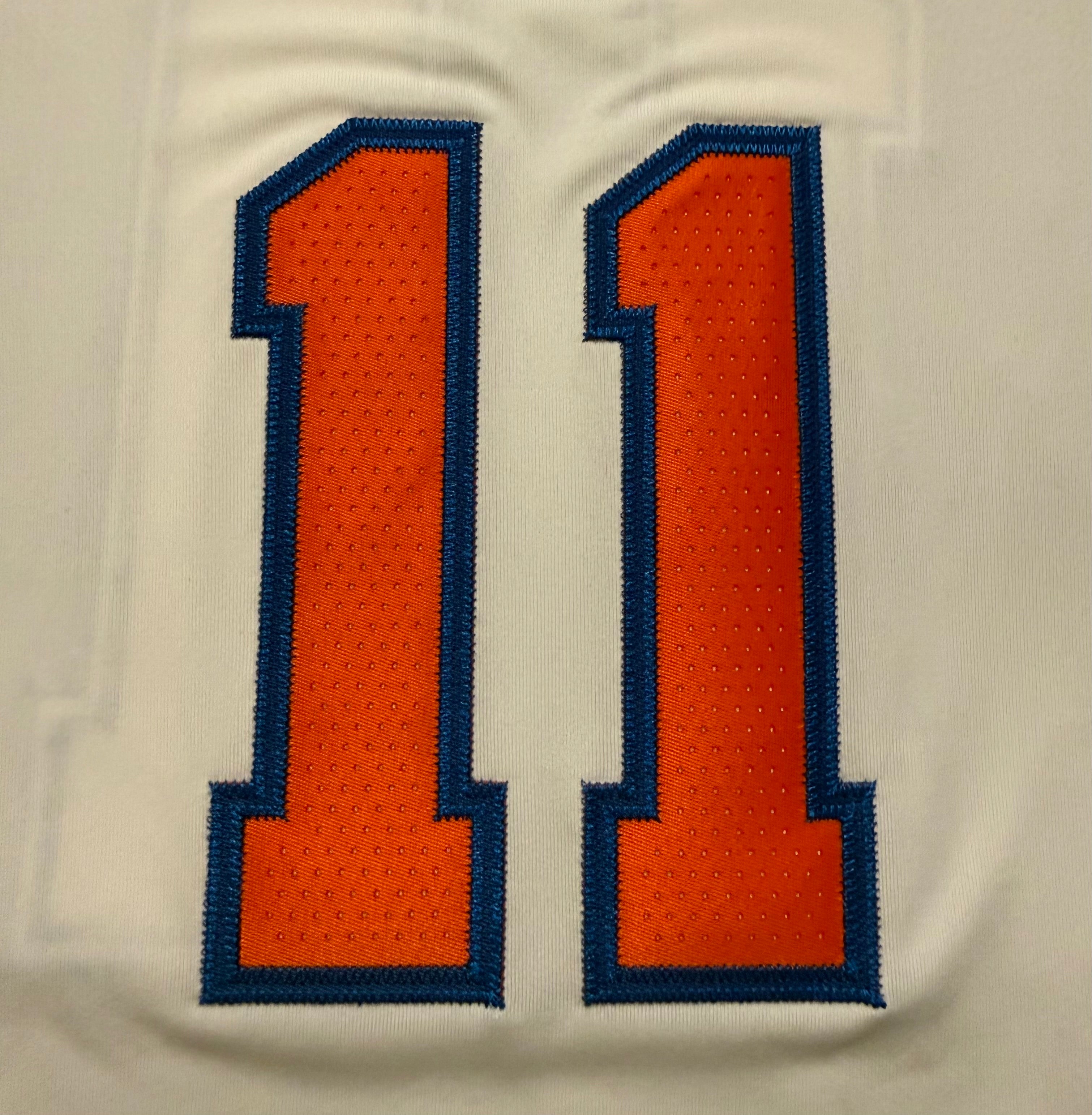 Jalen Brunson New York Knicks Jersey #11 Nike ADV Authentic White Size 44 (M) NBA