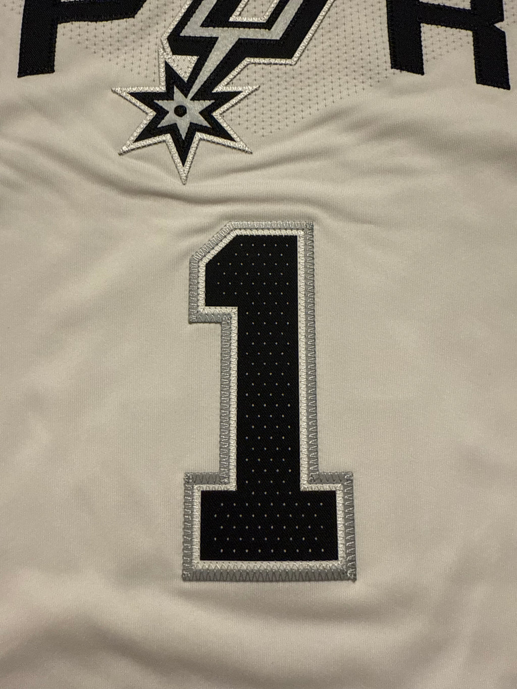 Victor Wembanyama San Antonio Spurs Jersey #1 Nike ADV Authentic White Size 48 (L) NBA