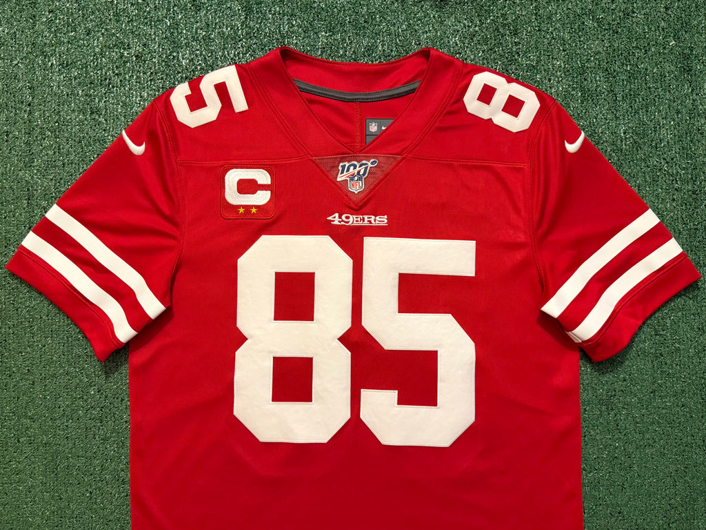 George Kittle San Francisco 49ers
Jersey #85 Nike Vapor Limited Red Size (Medium) NFL