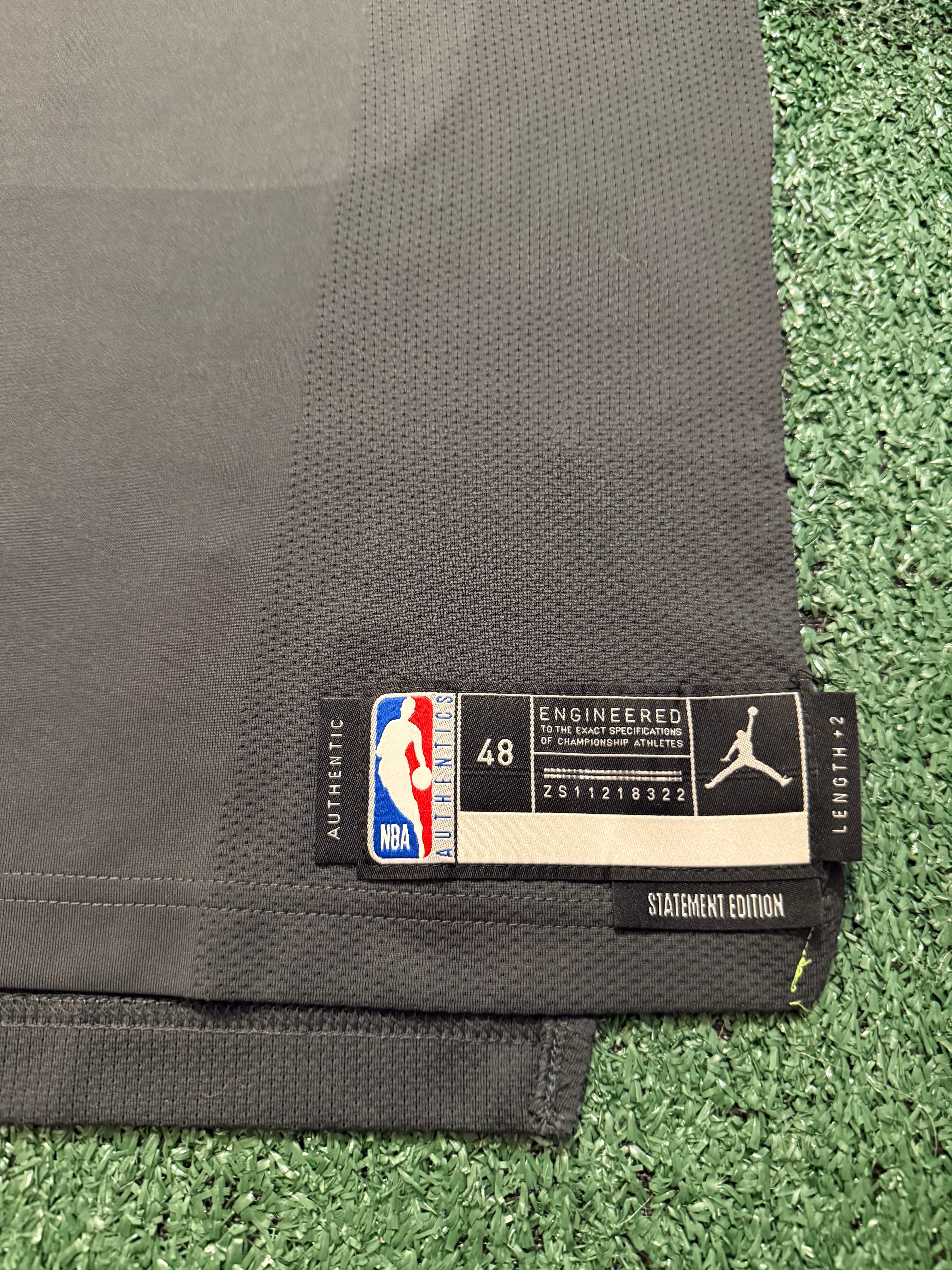 Anthony Edwards Minnesota Timberwolves Jersey #5 Nike ADV Authentic Gray Size 48 (L) NBA