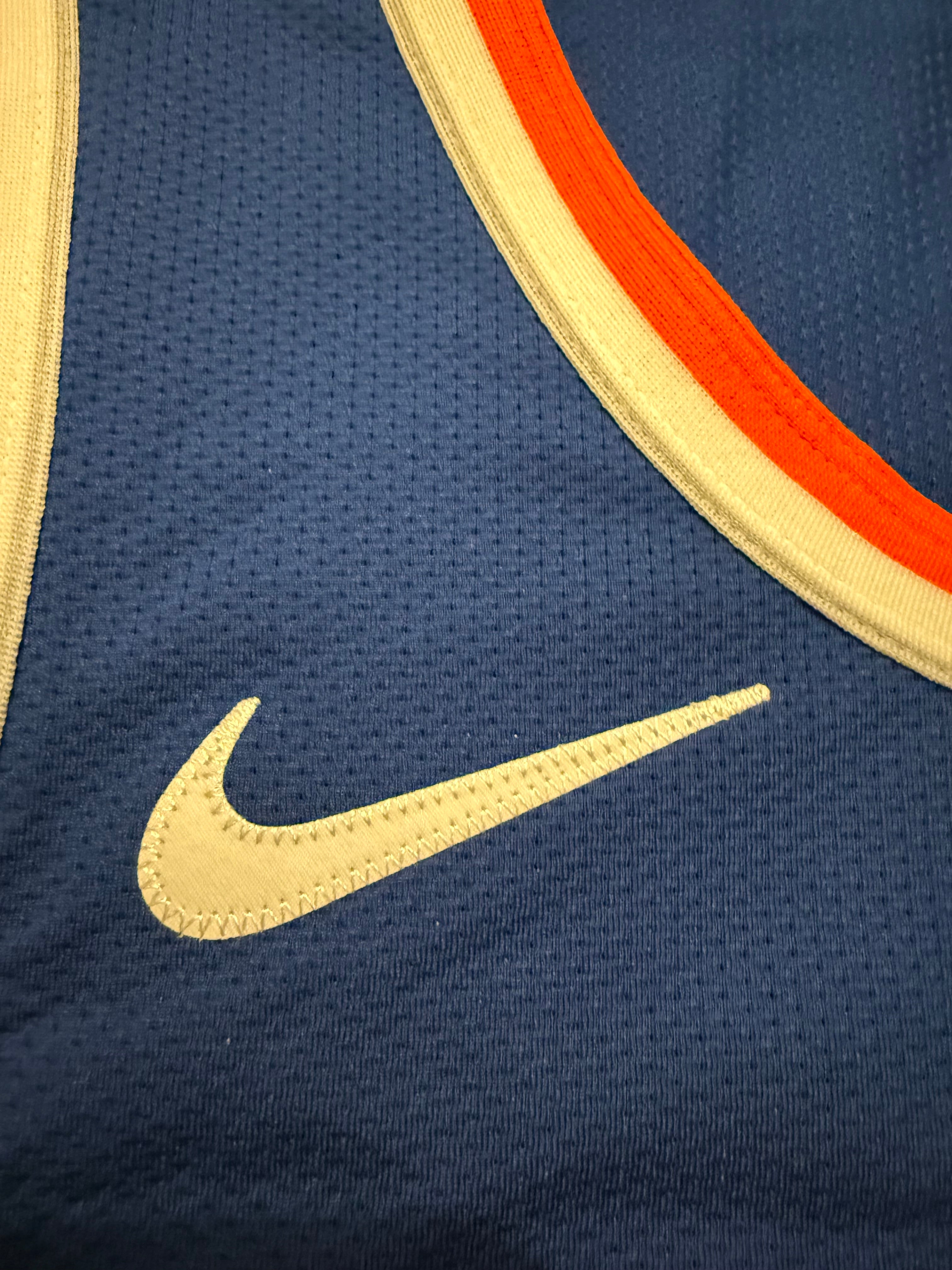 Jalen Brunson New York Knicks Jersey #11 Nike ADV Authentic Blue Size 52 (XL) NBA