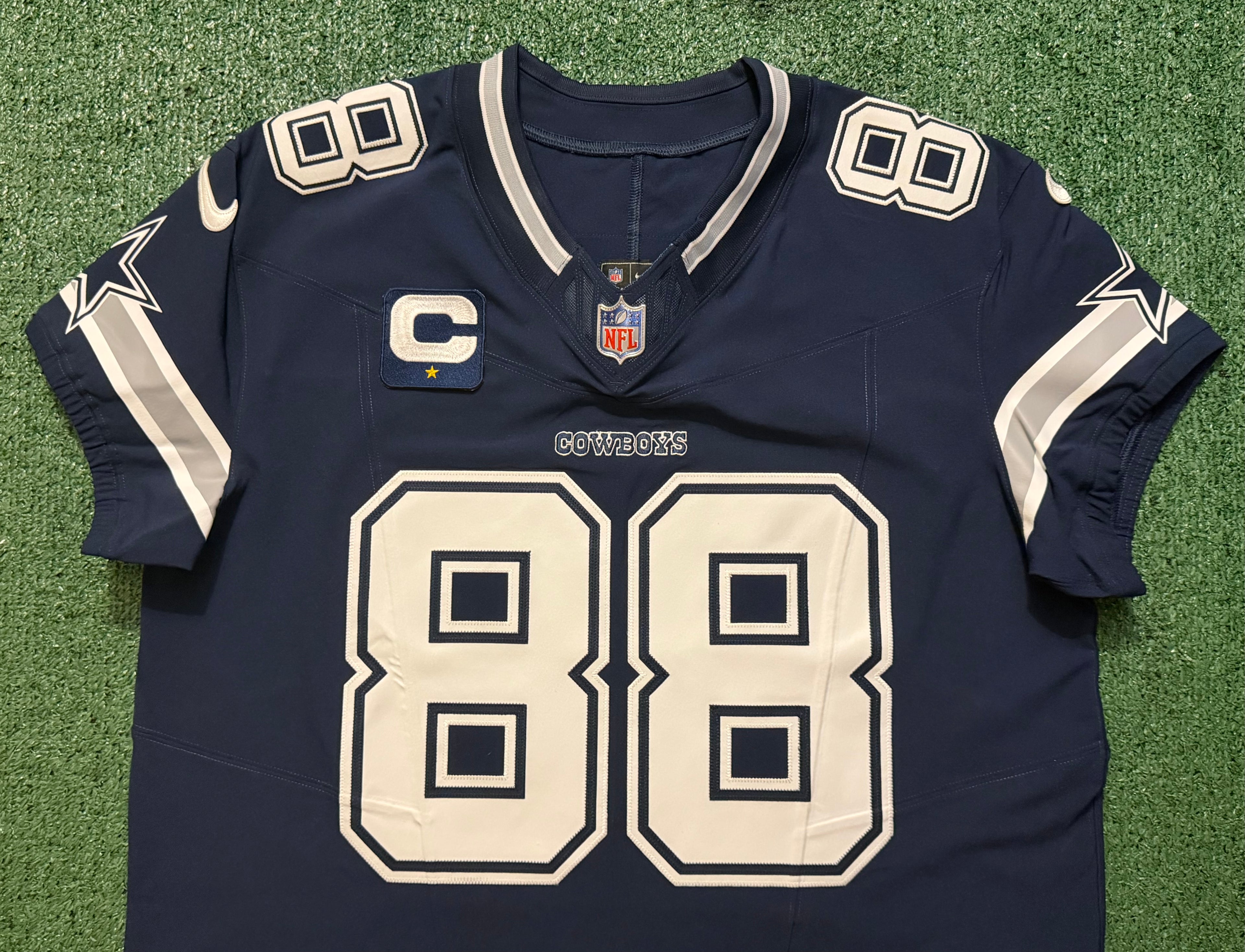 Ceedee Lamb Dallas Cowboys jersey #88 Nike Vapor FUSE Elite Navy size 48 (XL) NFL