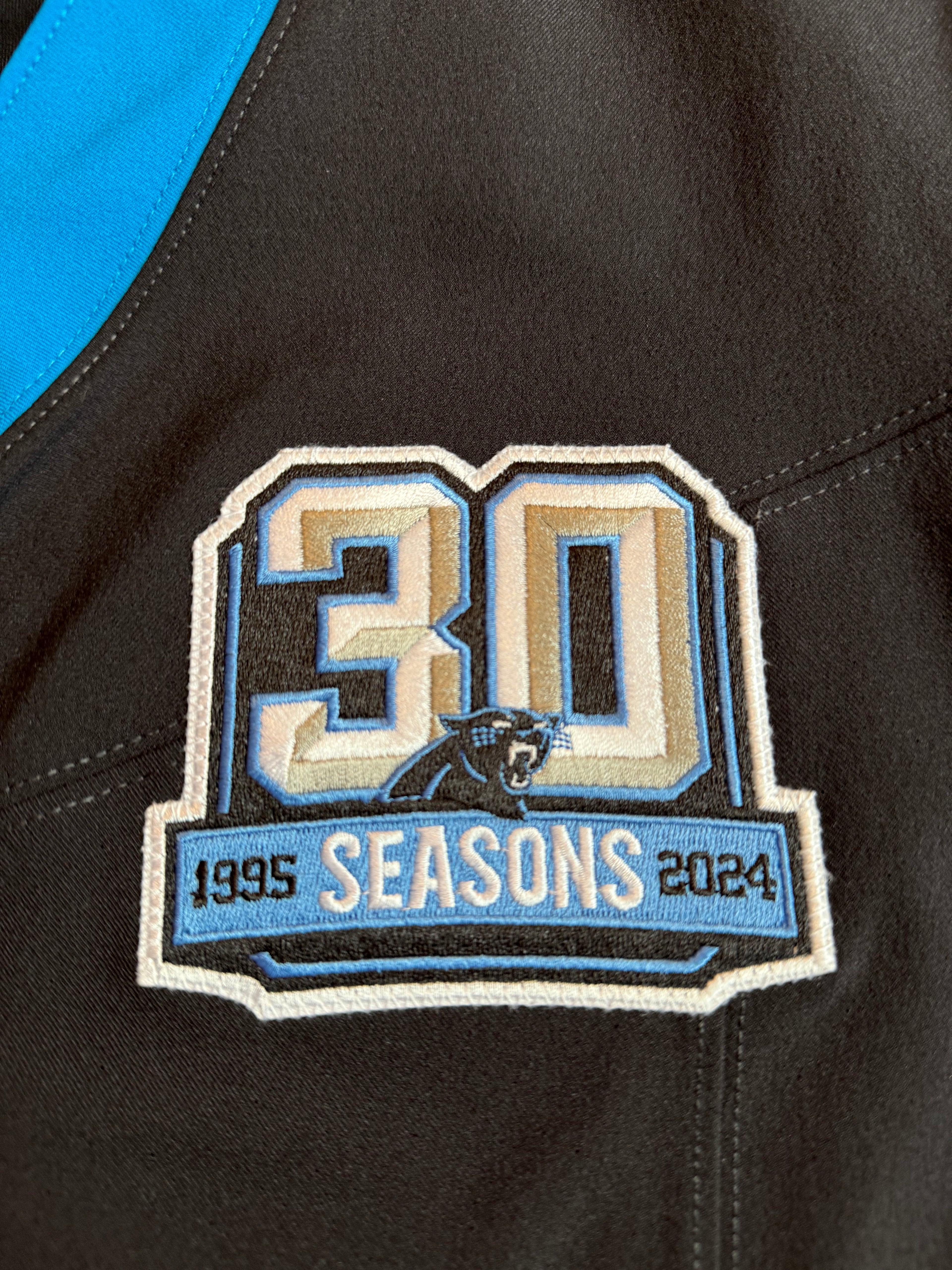 Bryce Young Carolina Panthers Jersey #9 Nike Vapor FUSE Elite Black Size 44 (Large) NFL