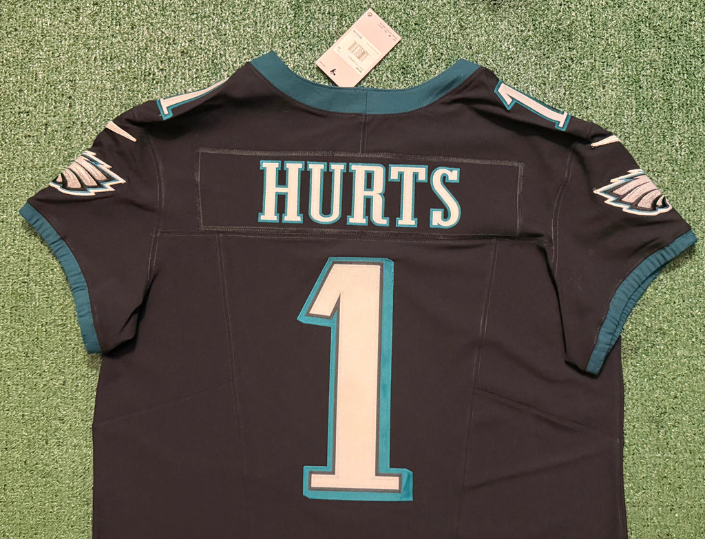 Jalen Hurts Philadelphia Eagles Jersey #1 Nike Vapor FUSE Elite Black size 48 (XL) NFL