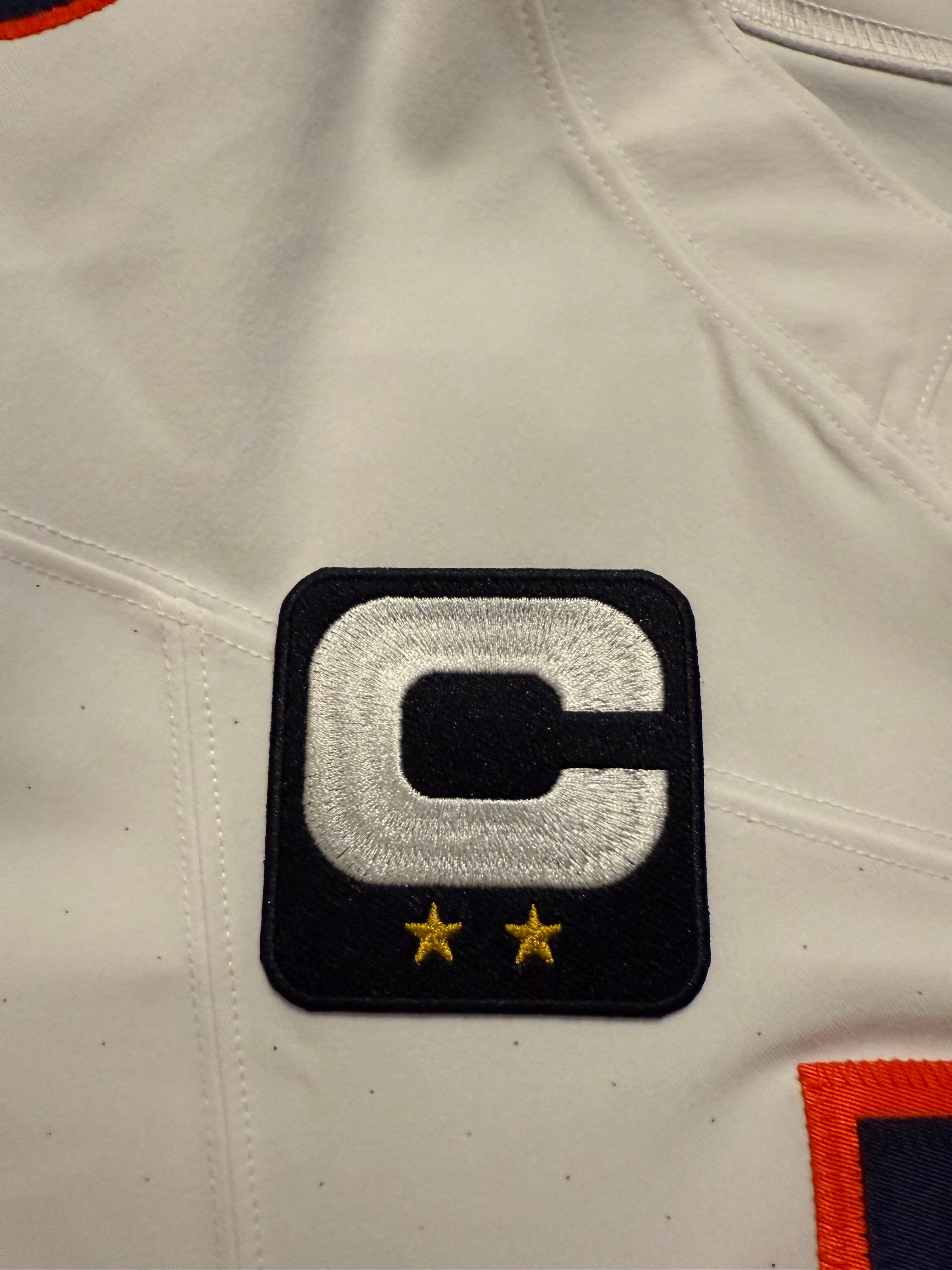 Caleb Williams Chicago Bears Jersey #18 Nike Vapor FUSE Elite White Size 44 (Large) NFL
