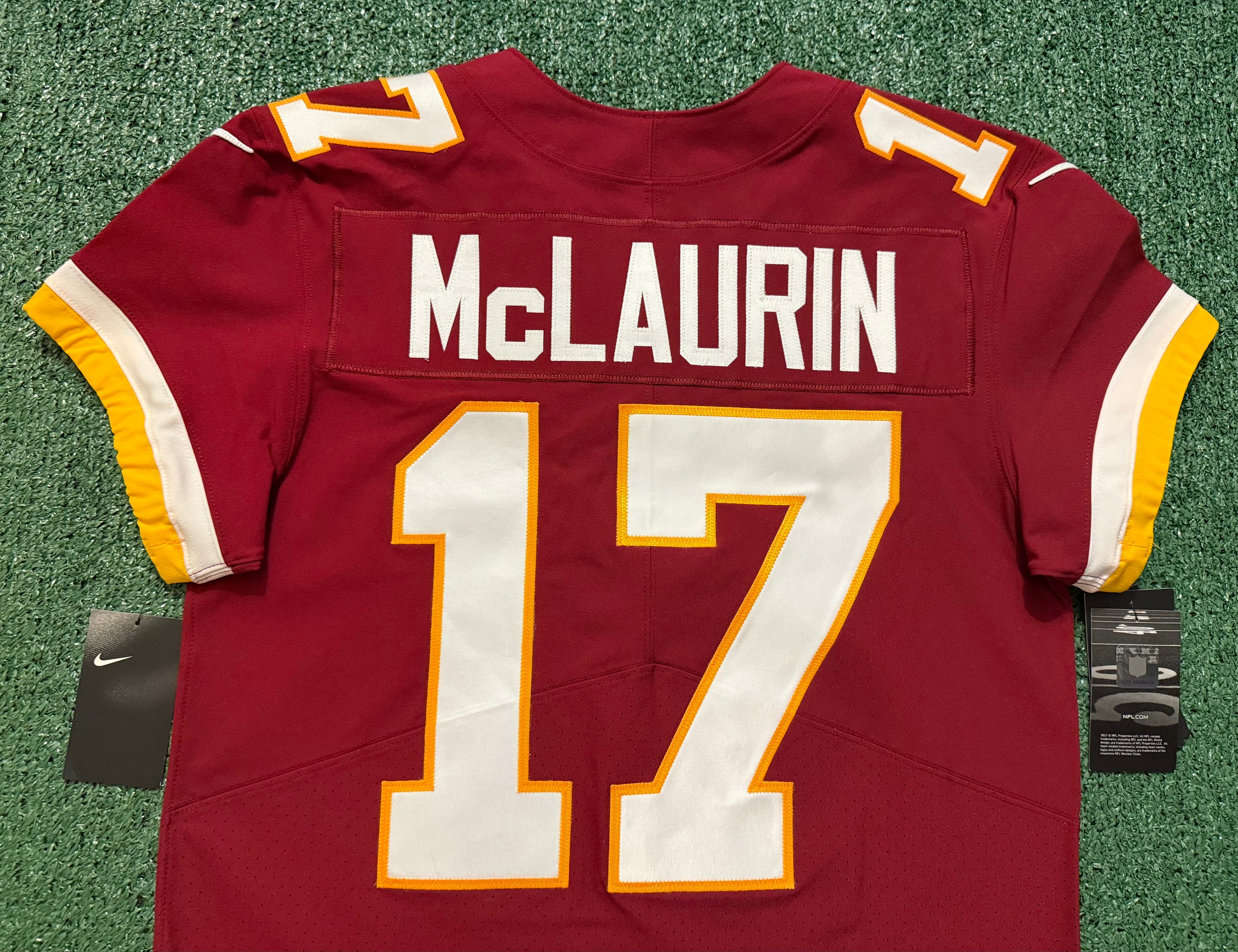 Terry McLaurin Washington Commanders Jersey #17 Nike Vapor Elite Red Size 40 (Medium) NFL