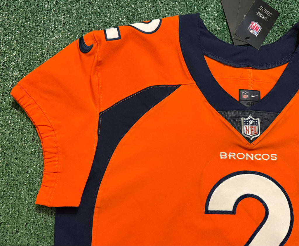Pat Surtain II Denver Broncos Jersey #2 Nike Vapor Elite Orange Size 48 (XL) NFL