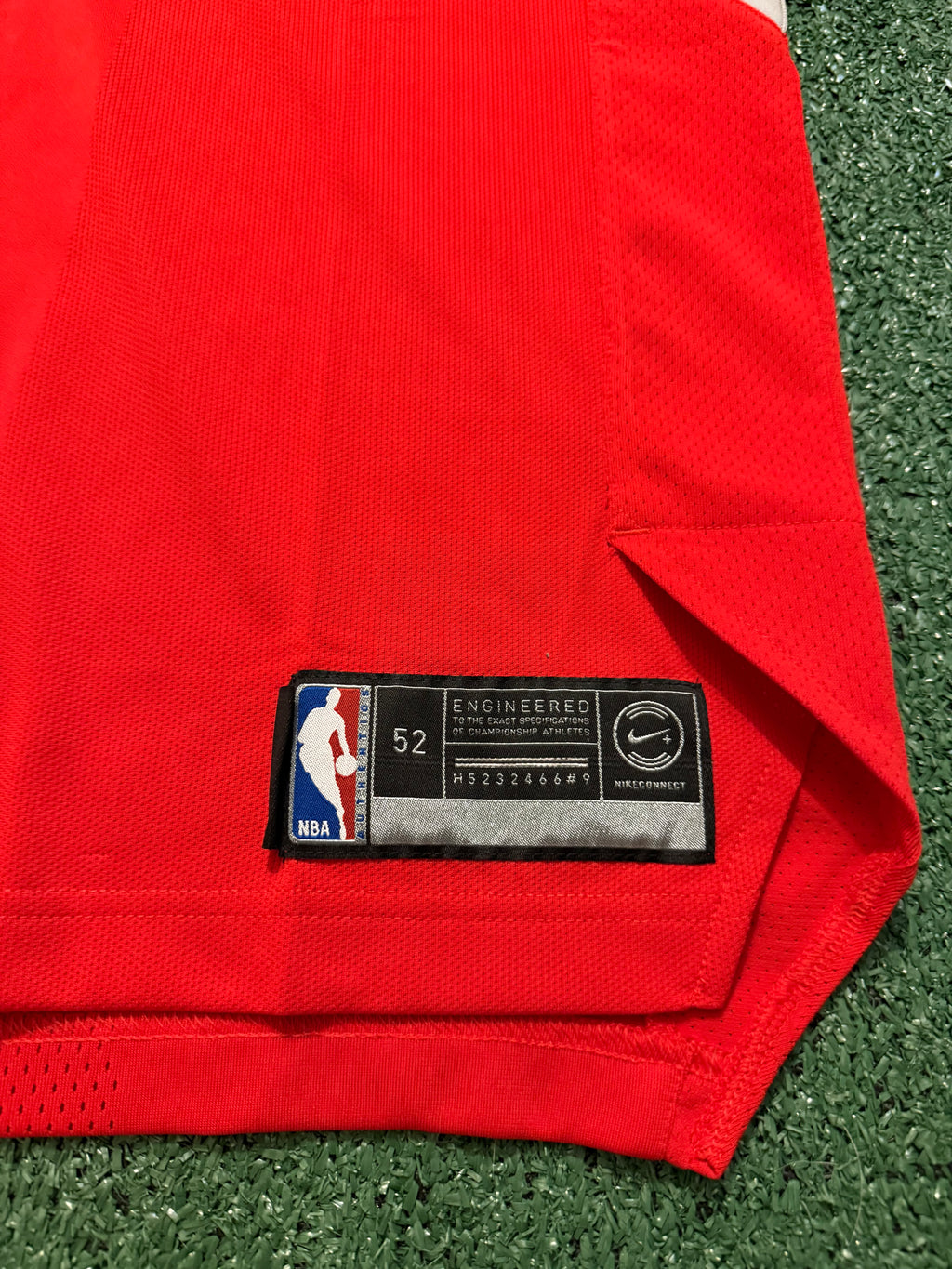 James Harden Houston Rockets Jersey #1 Nike AeroSwift Authentic Red Size 52 (XL) NBA