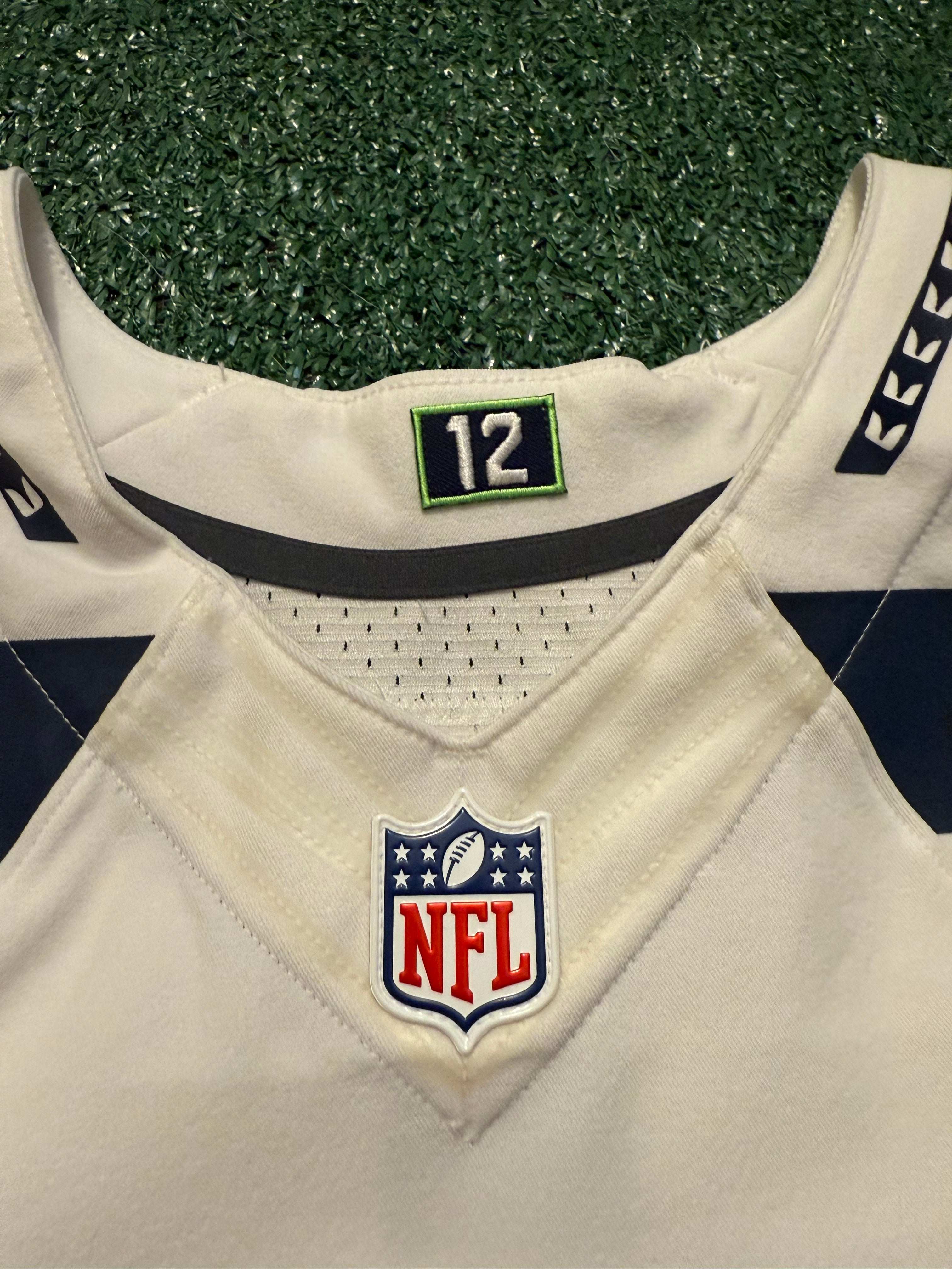 Marshawn Lynch Seattle Seahawks 
Jersey #24 Nike Elite white Size 44 (Large) NFL