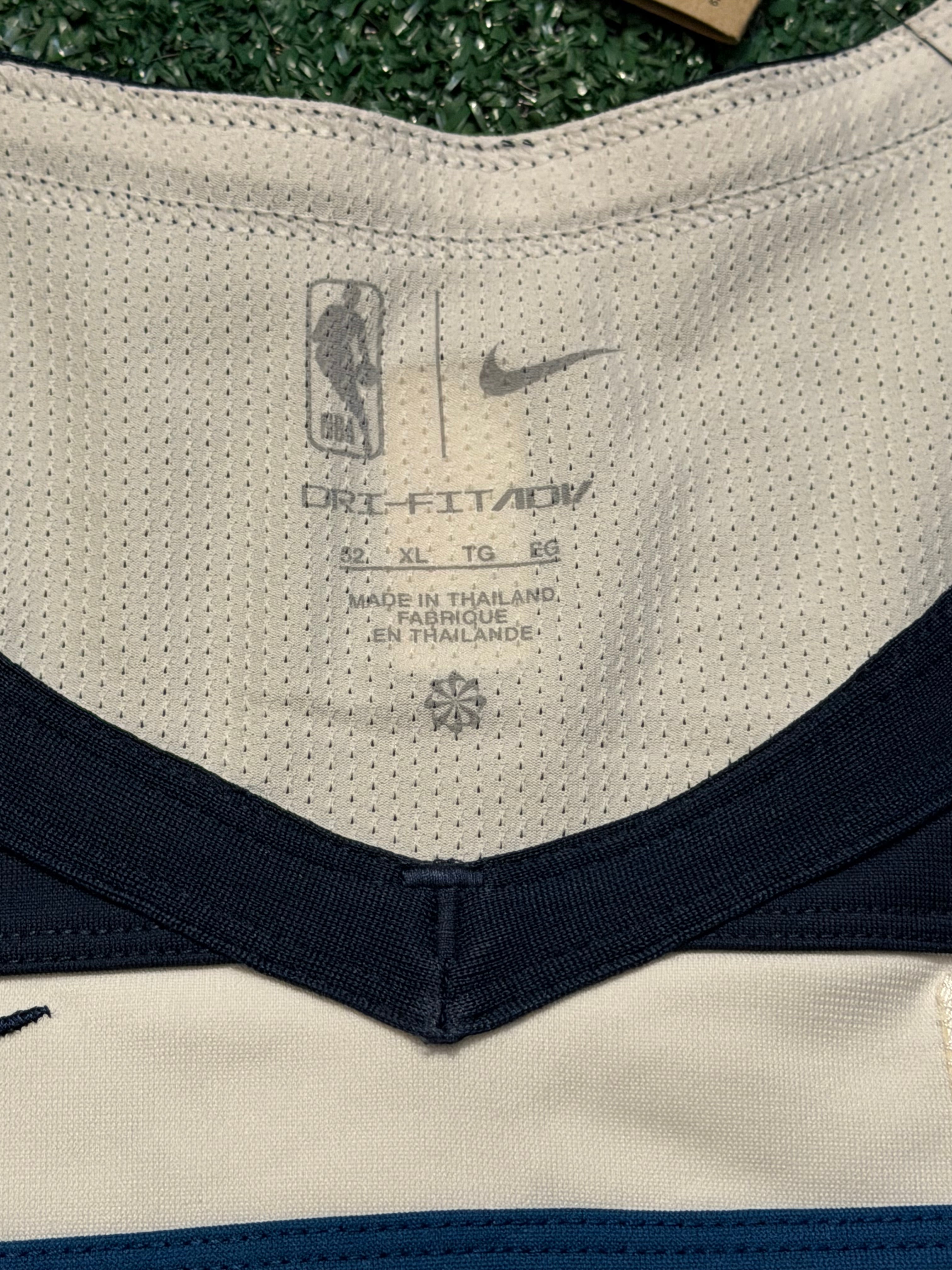 Anthony Edwards Minnesota Timberwolves Jersey #5 Nike ADV Authentic White Size 52 (XL) NBA