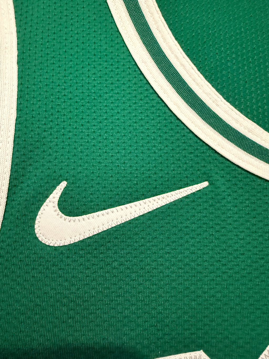 Jayson Tatum Boston Celtics Jersey #0 Nike ADV Authentic Green Size 48 (L) NBA