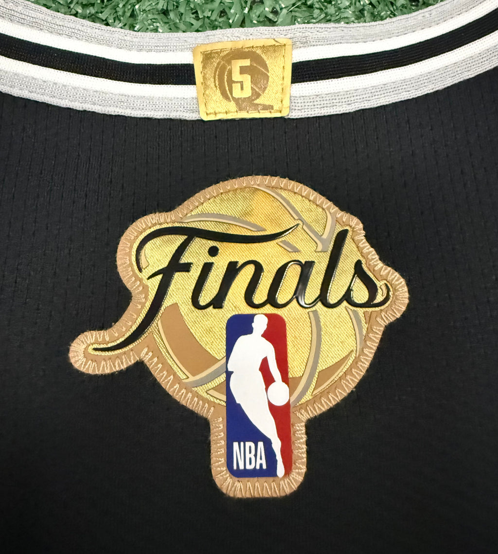 Stephon Castle San Antonio Spurs Jersey #5 Nike ADV Authentic Black Size 48 (L) NBA