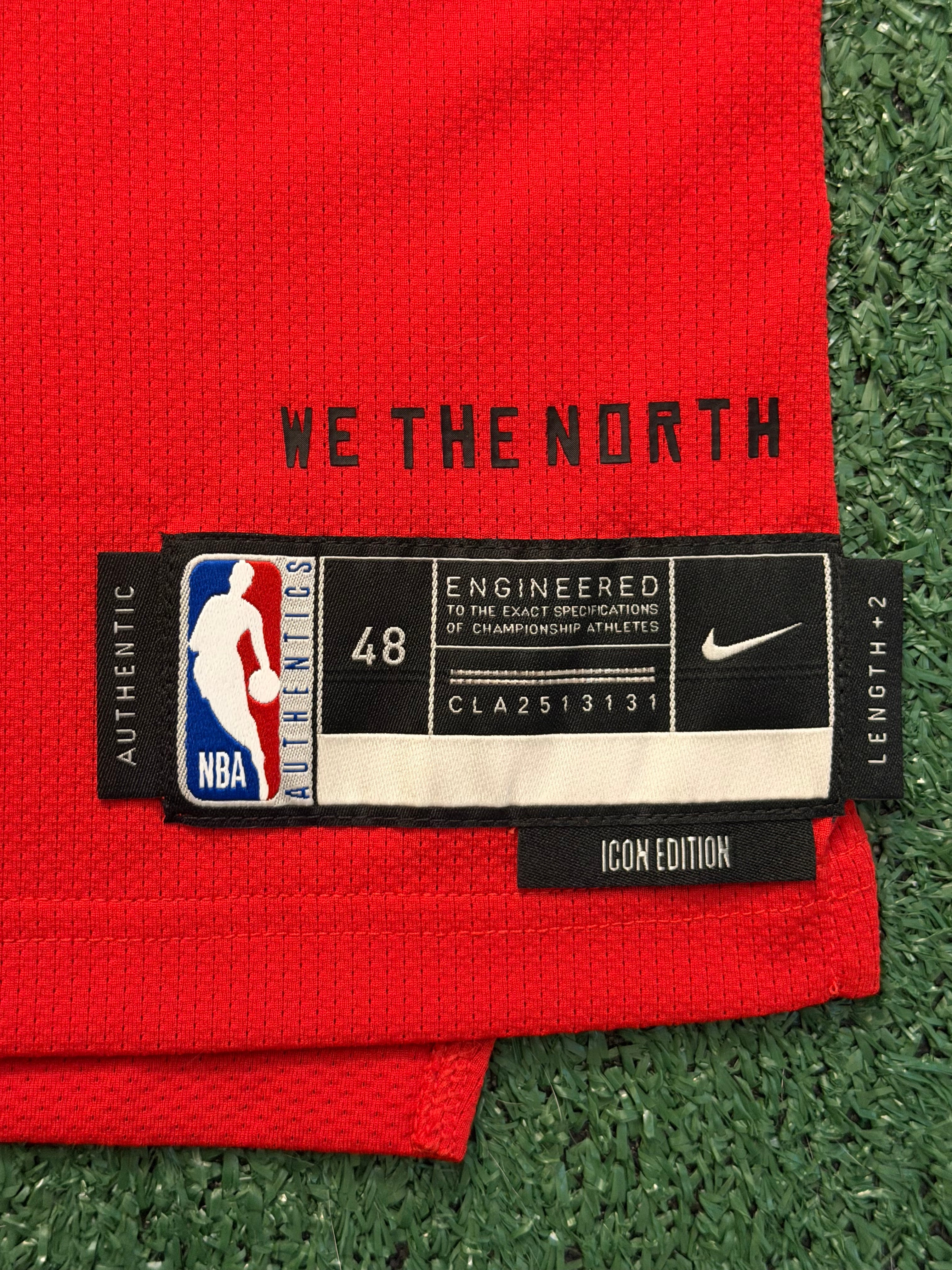 Scottie Barnes Toronto Raptors Jersey #4 Nike ADV Authentic Red Size 48 (Large) NBA