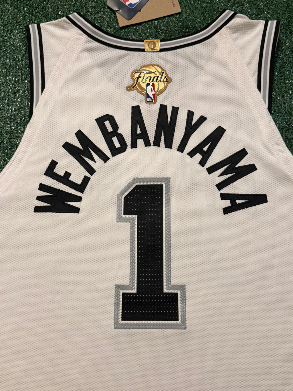 Victor Wembanyama San Antonio Spurs Jersey #1 Nike ADV Authentic White Size 52 (XL) NBA