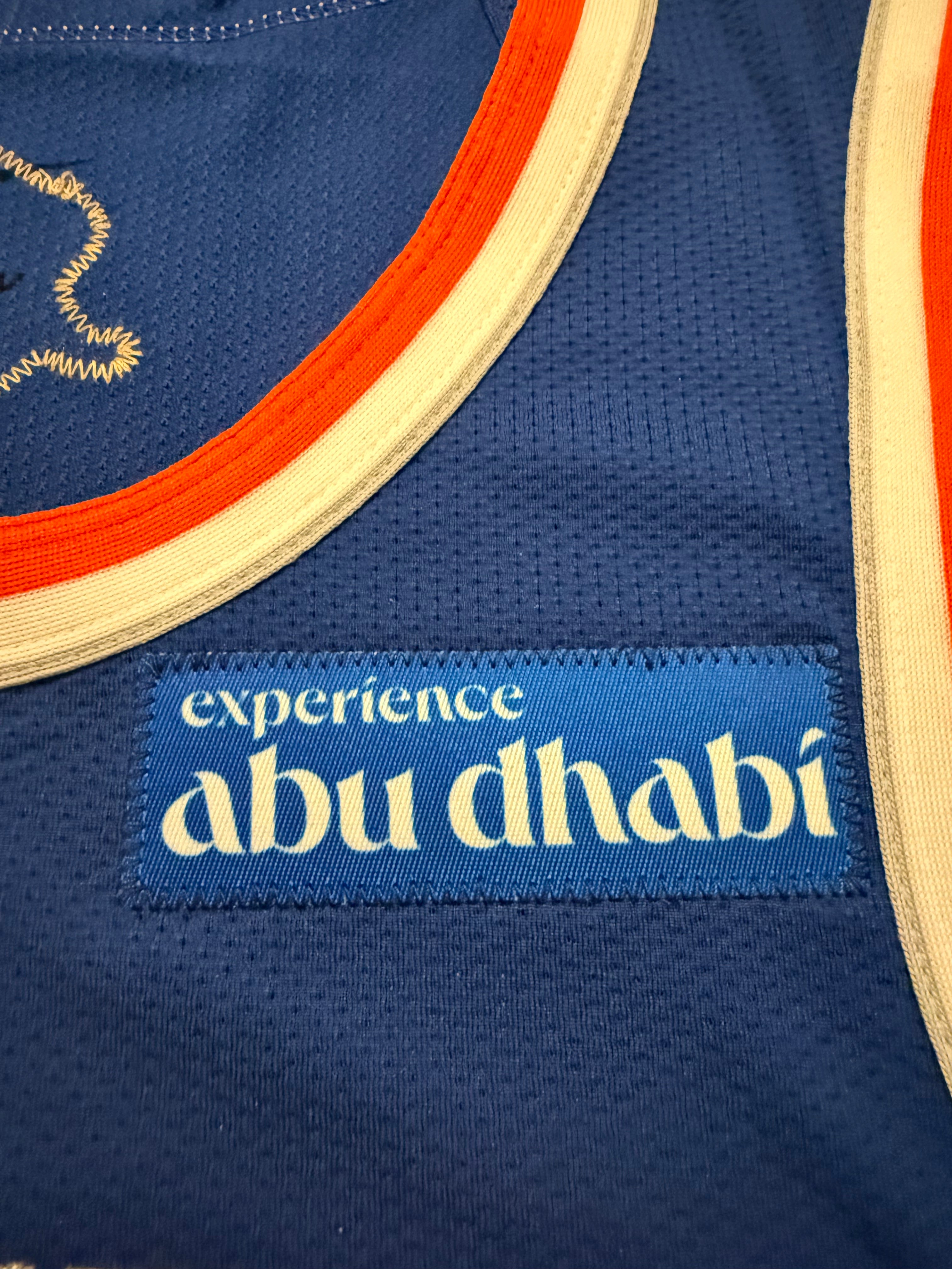 Jalen Brunson New York Knicks Jersey #11 Finals Nike ADV Authentic Blue Size 44 (M) NBA