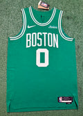 Jayson Tatum Boston Celtics Jersey #0 Nike ADV Authentic Green Size 48 (L) NBA